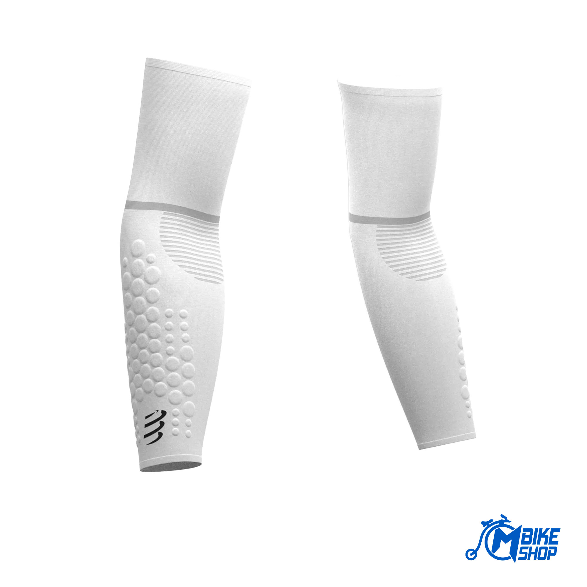 Navlake za ruke COMPRESSPORT Armforce Ultralight White - Image 2