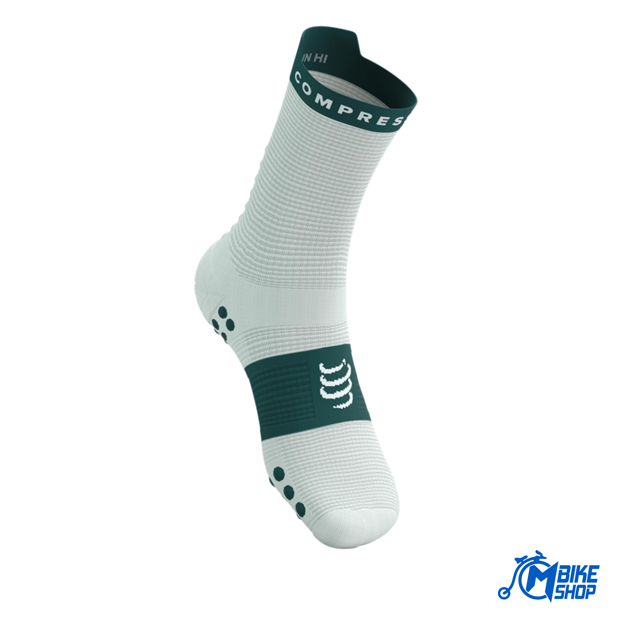 Čarape COMPRESSPORT Pro Racing V4.0 Run Hight Sugar/Storm - Image 7