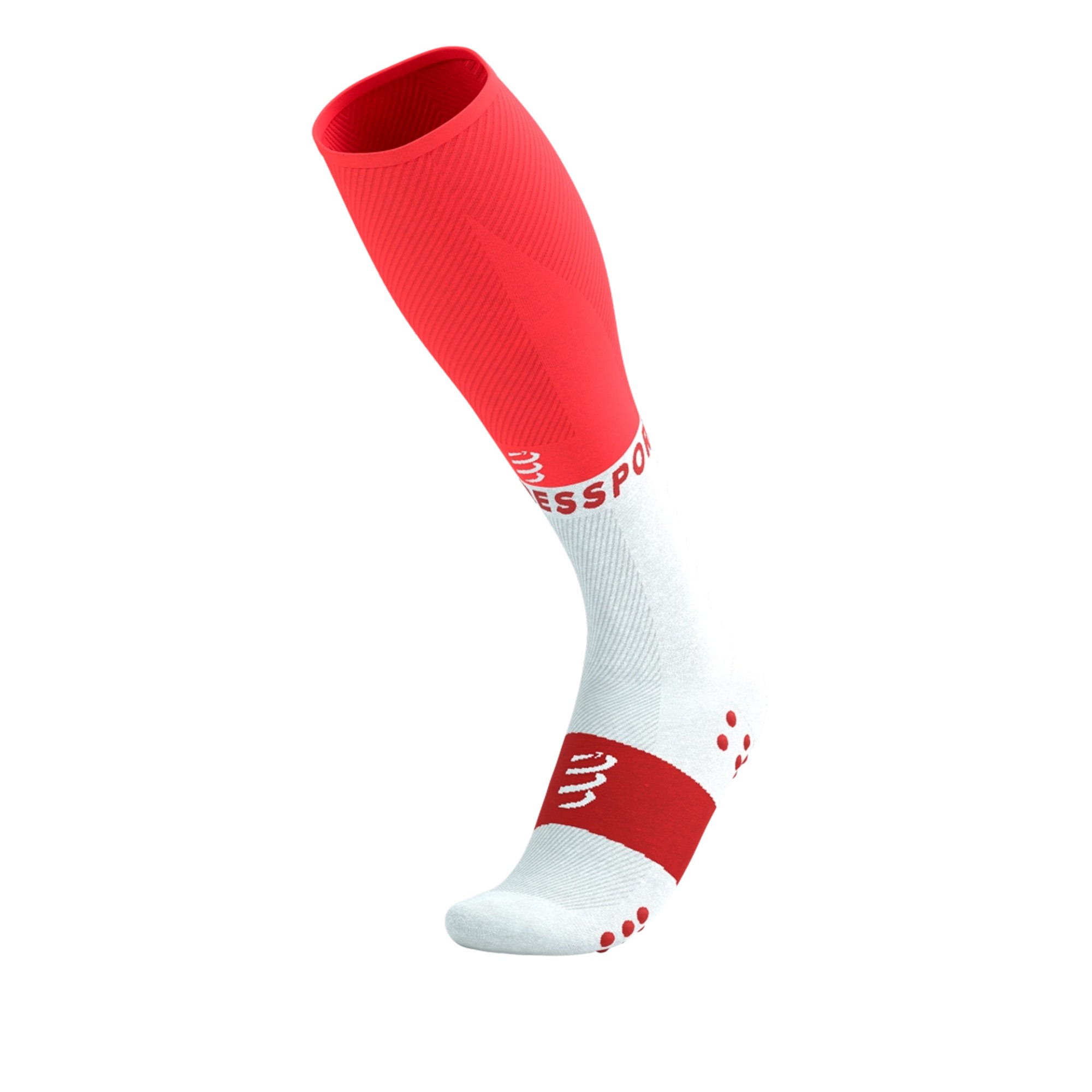Čarape COMPRESSPORT Full Oxygen Fluo Red - Image 2