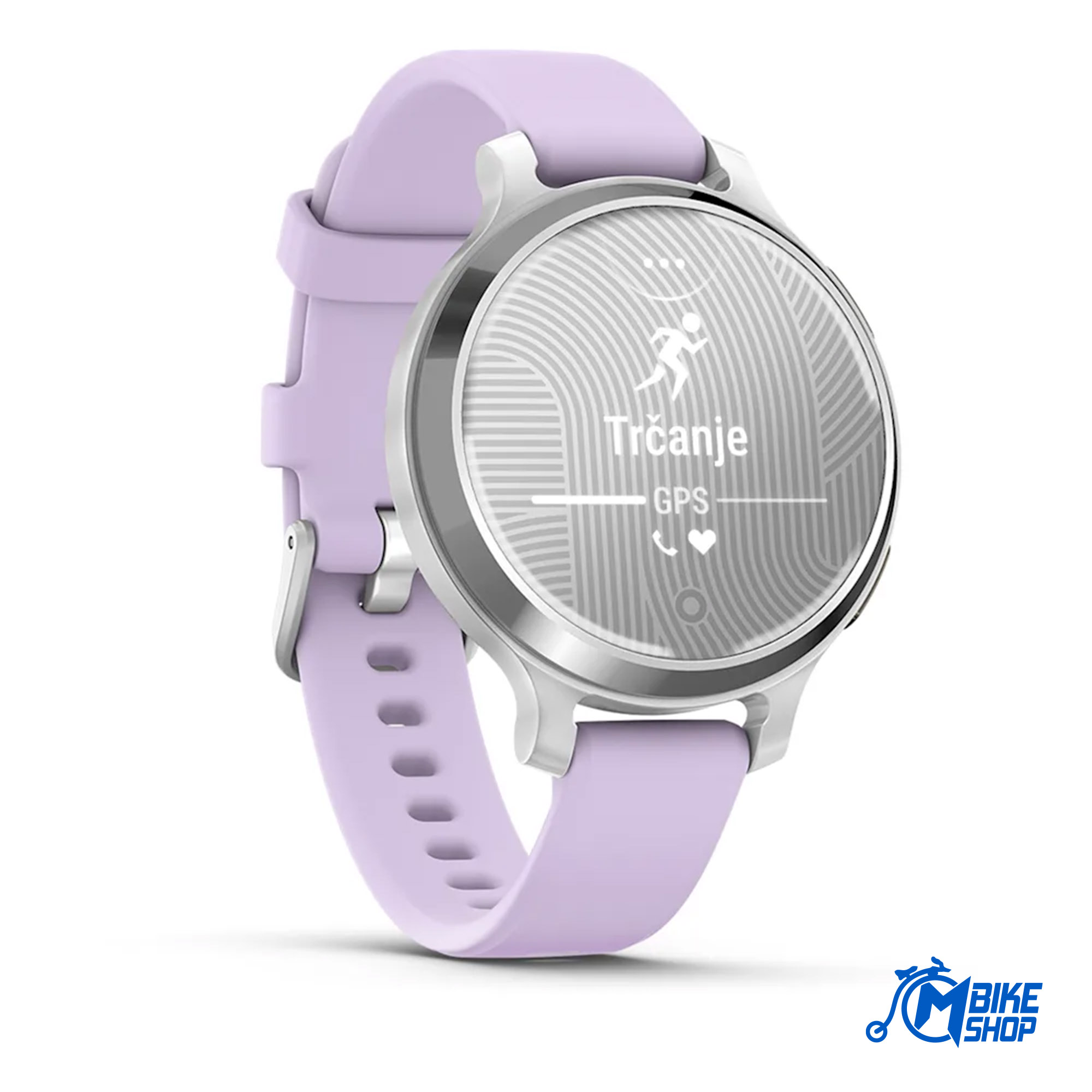 GARMIN Lily 2 Active Silver/Jasmine Purple Silikonski remen - Image 9