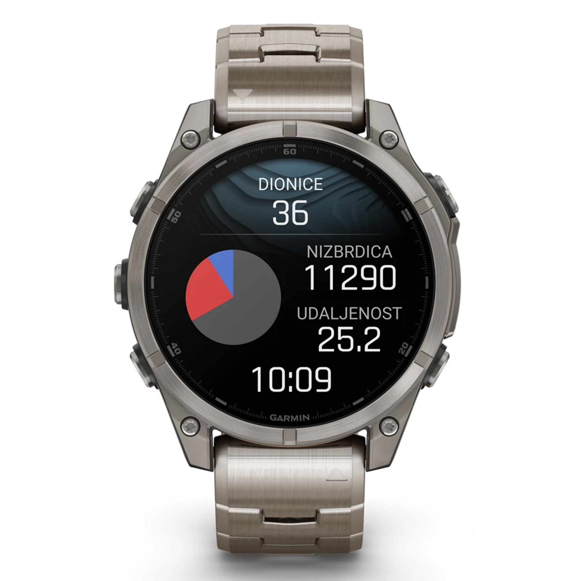 GARMIN fenix 8 47 mm AMOLED Sapphire Bare Titanium Graphite/Titanium - Image 15