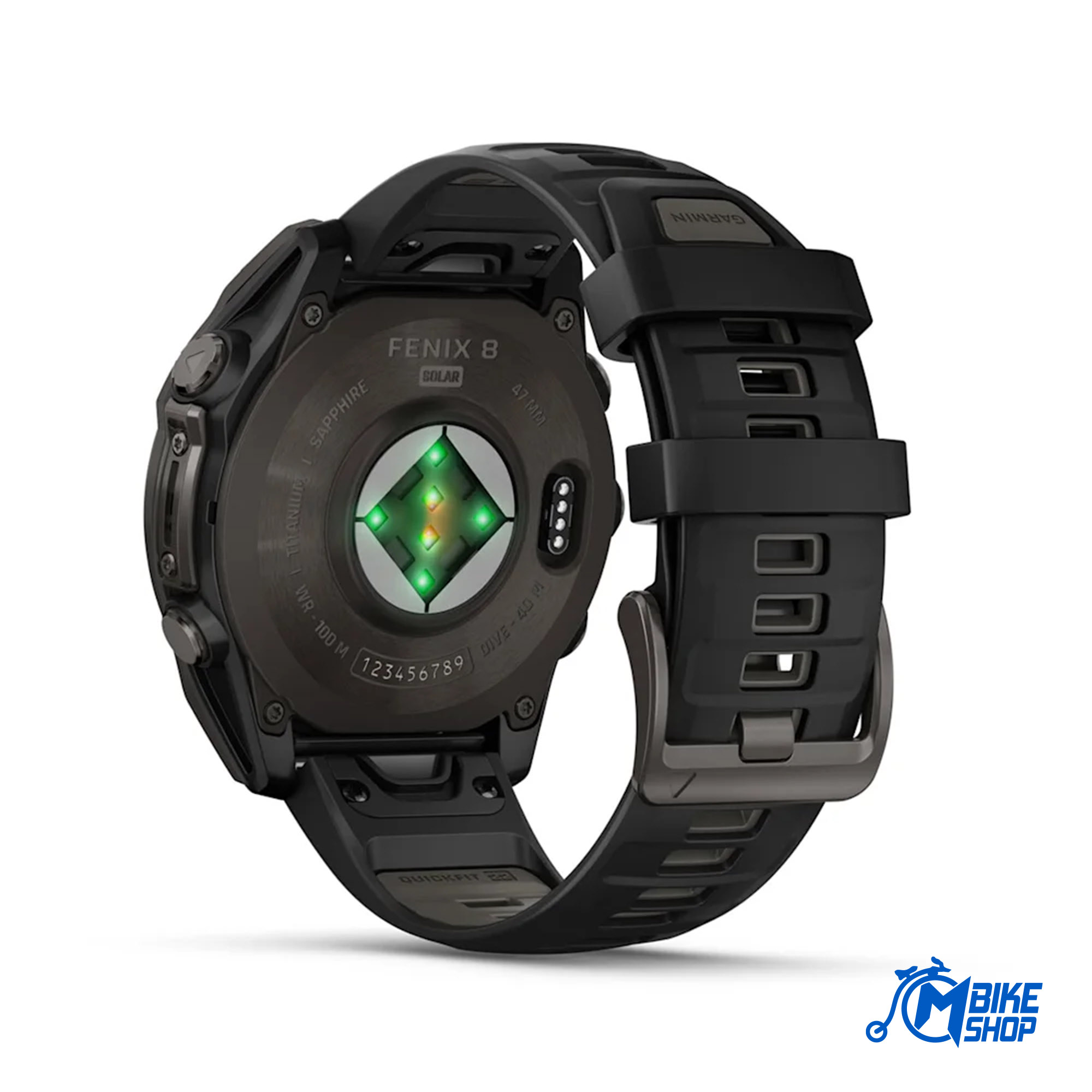 GARMIN Fenix 8 47mm Solar Sapphire Carbon Gray DLC Titanium Black/Pebble Gray - Image 16