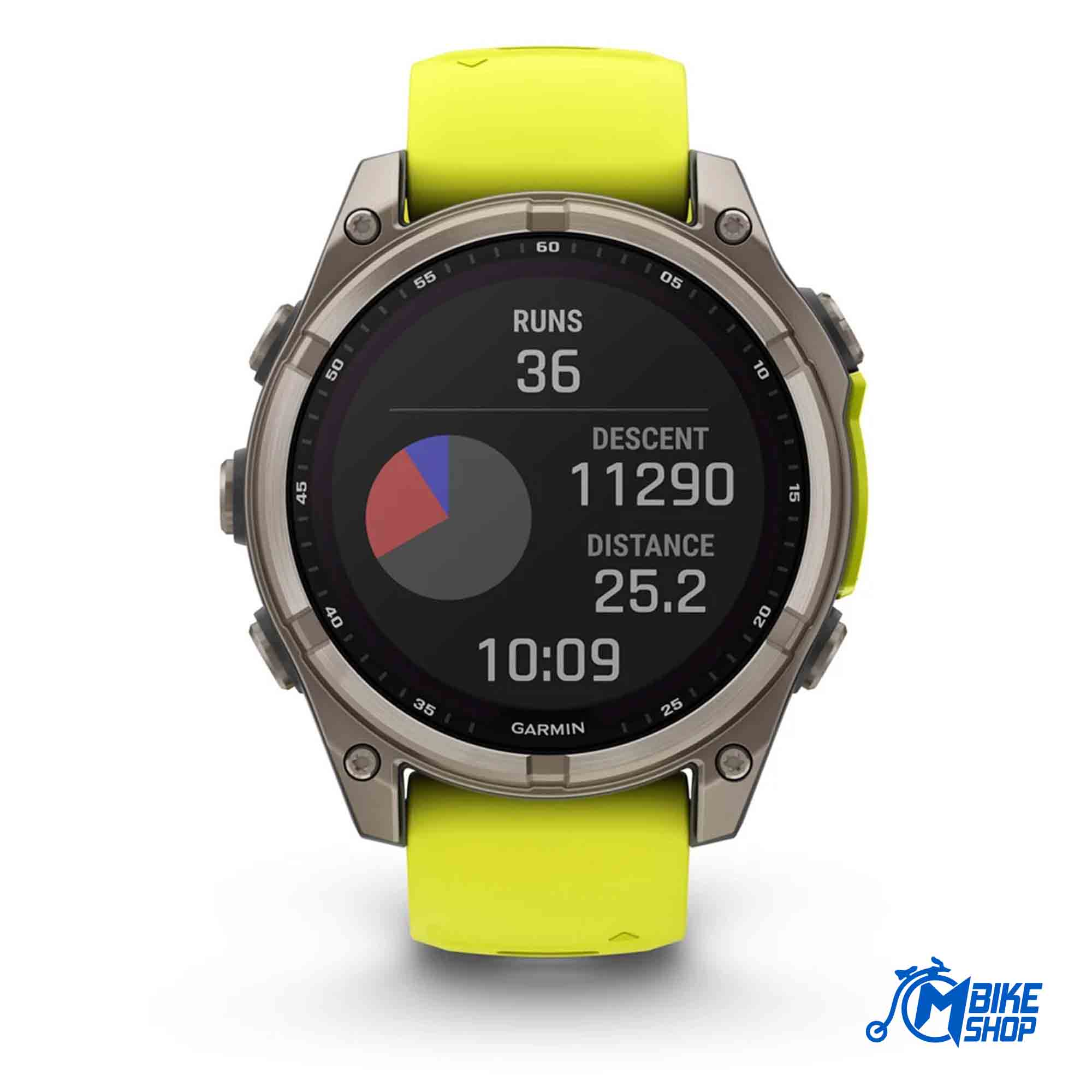 GARMIN Fenix 8 47 mm Solar Sapphire Titanium Amp Yellow/Graphite - Image 14