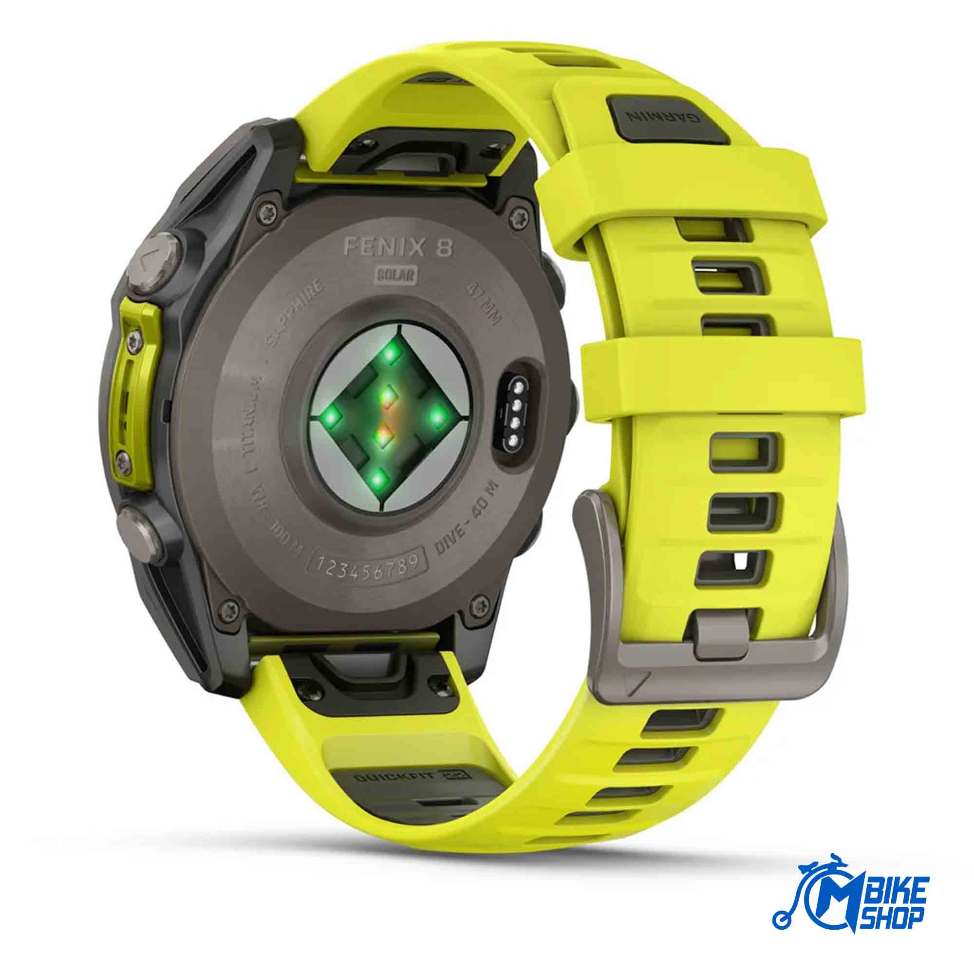 GARMIN Fenix 8 47 mm Solar Sapphire Titanium Amp Yellow/Graphite - Image 16