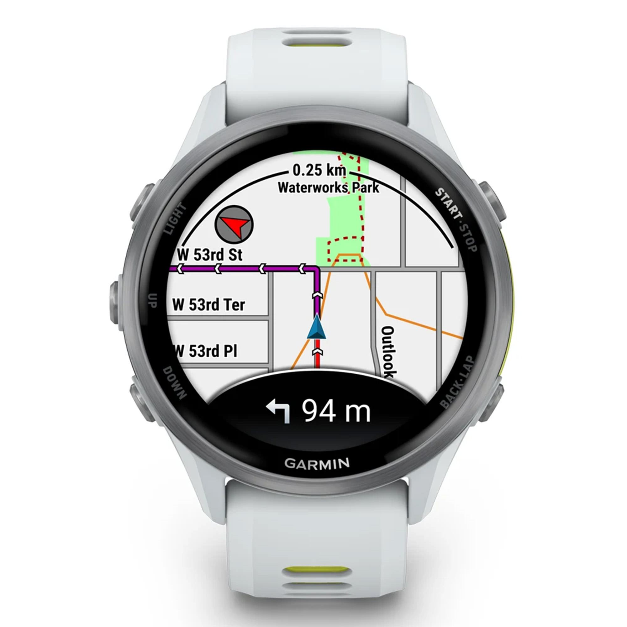 GARMIN Forerunner 970 Titanium Whitestone Amp Yellow - Image 7