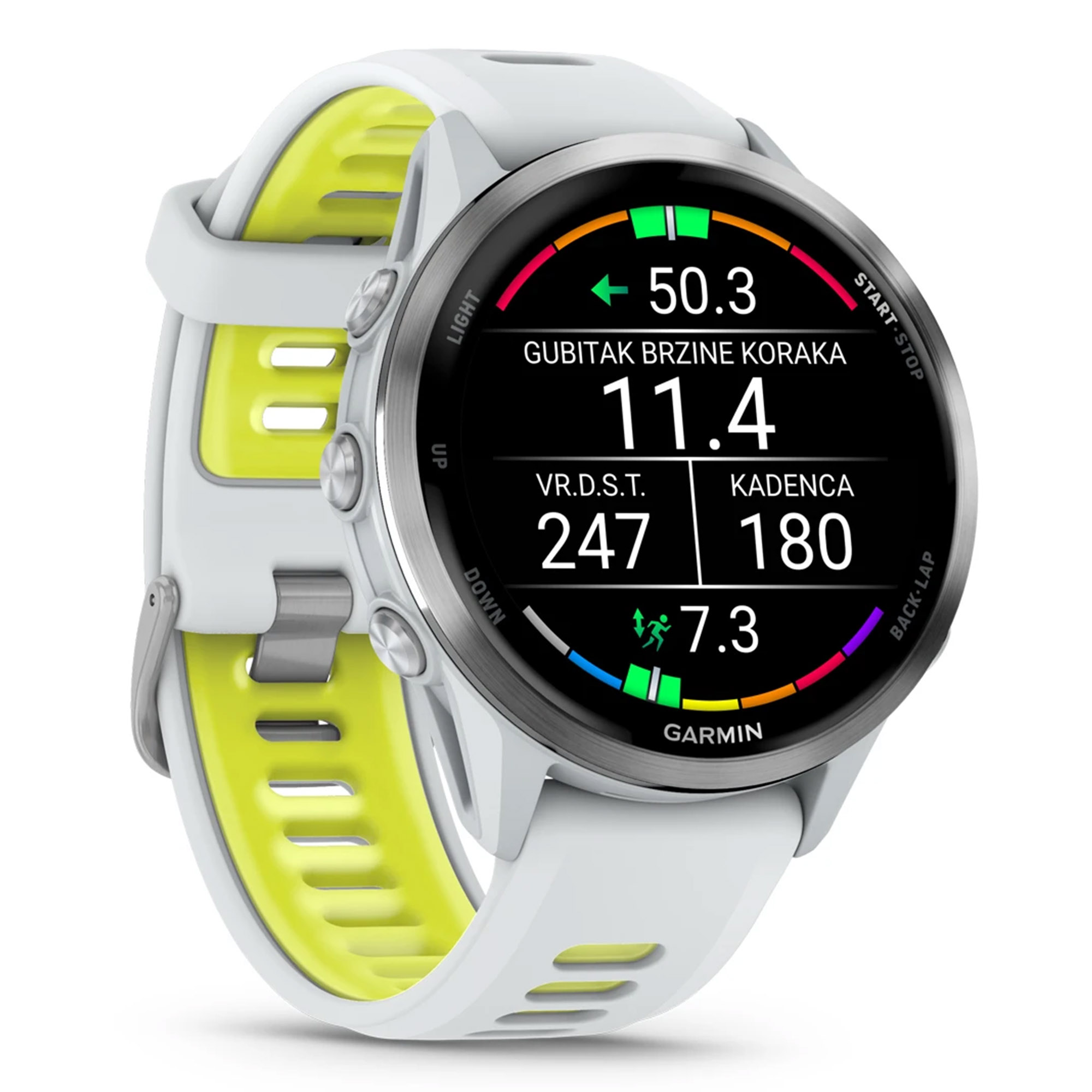 GARMIN Forerunner 970 Titanium Whitestone Amp Yellow - Image 10