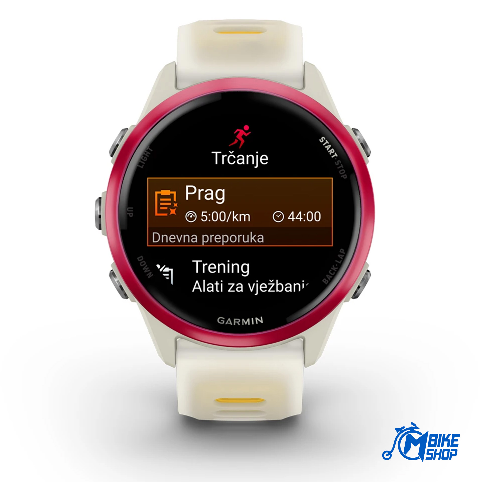 GARMIN Forerunner 570 42mm Bone/Raspberry/Mango - Image 11