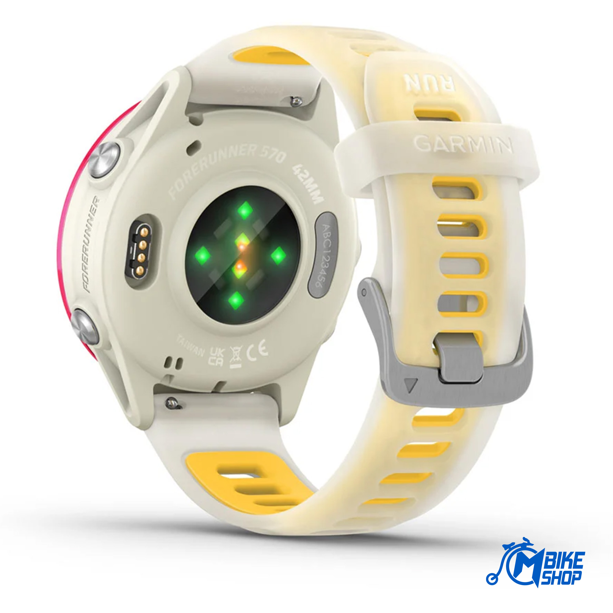 GARMIN Forerunner 570 42mm Bone/Raspberry/Mango - Image 16