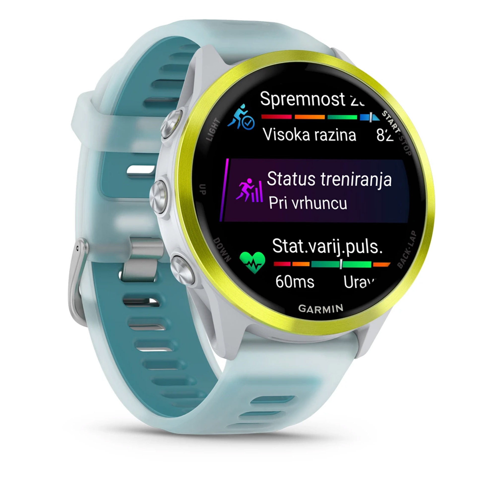 GARMIN Forerunner 570 47mm Whitestone/Amp Yellow - Image 5