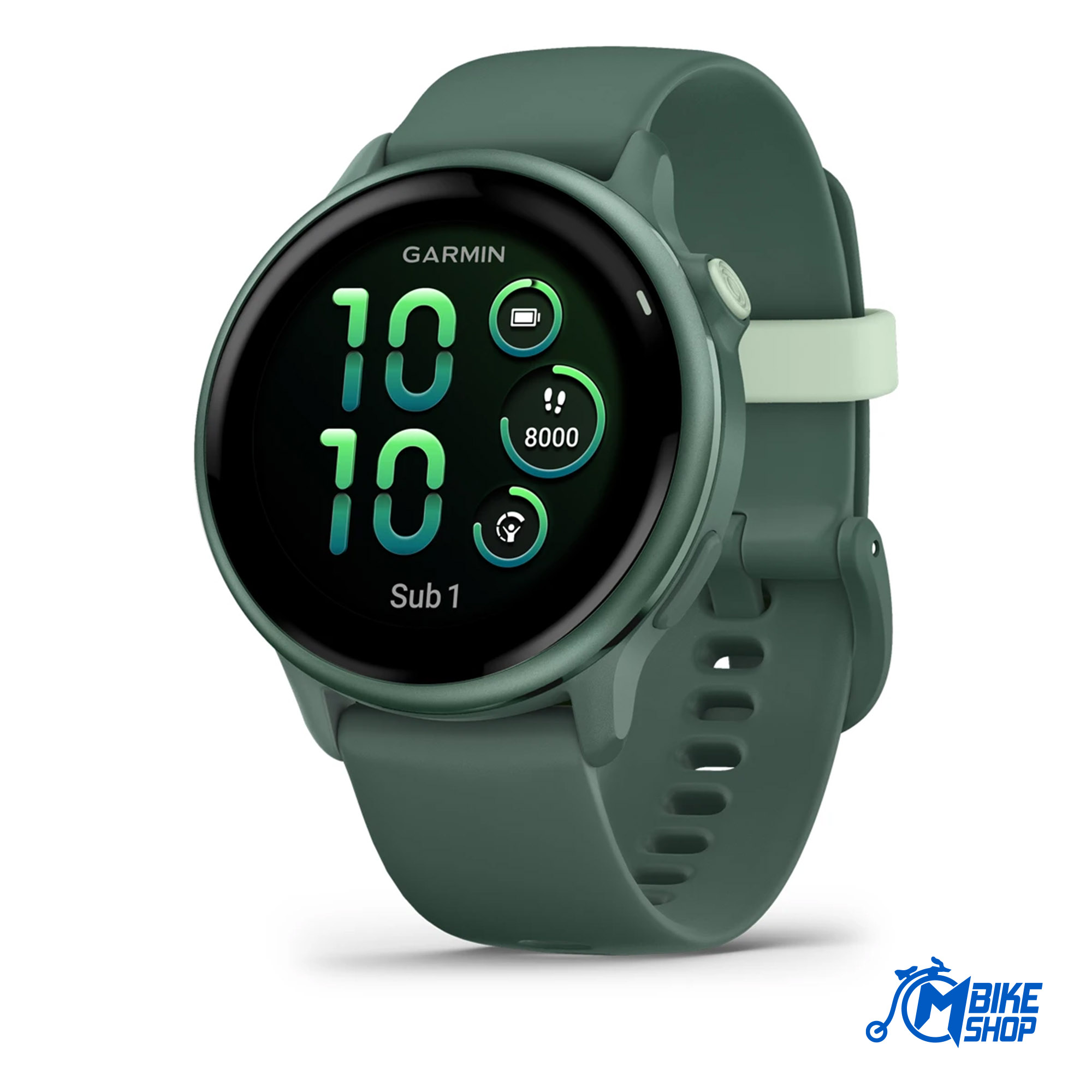 GARMIN Vivoactive 6 Jasper Green/J. Green Metallic - Image 9