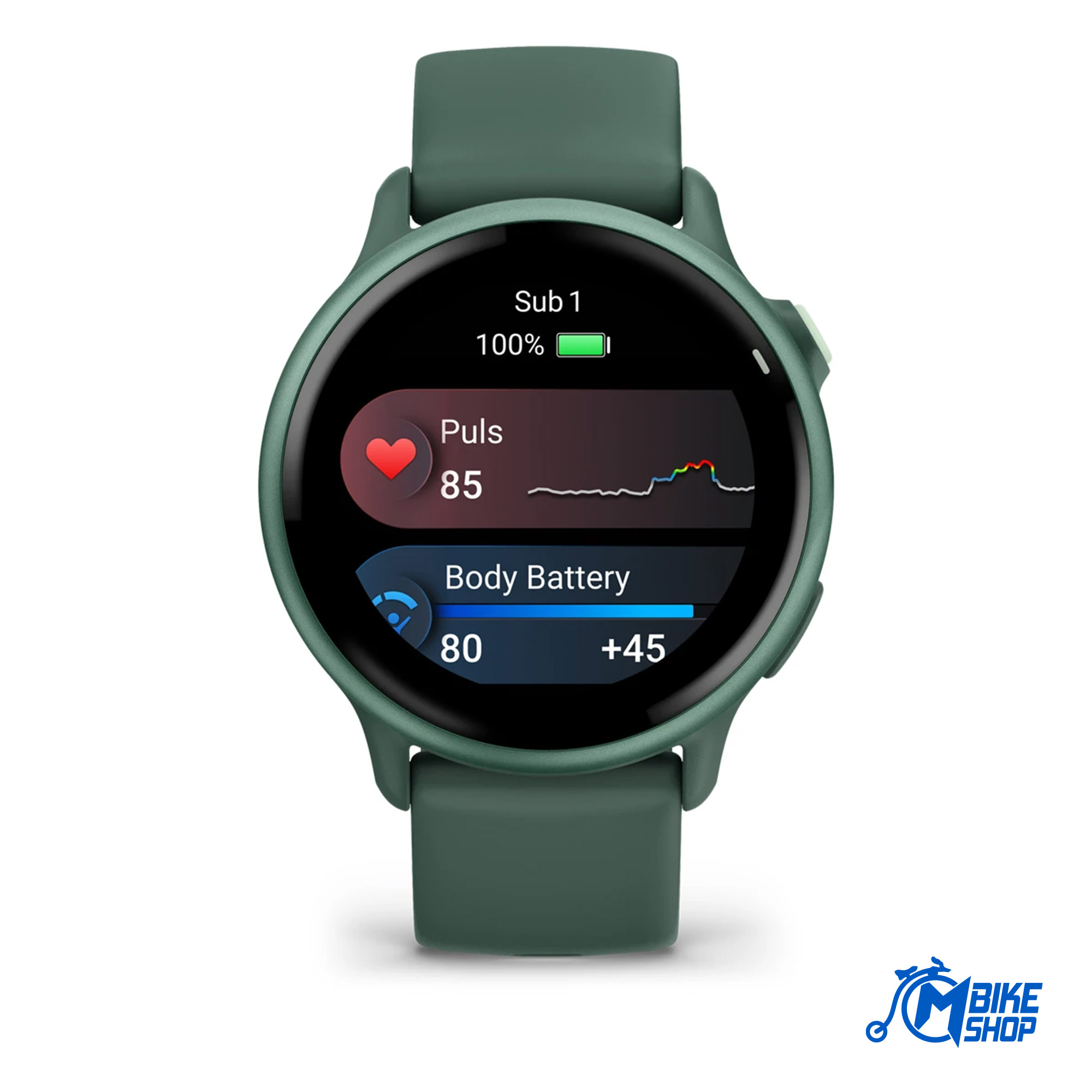 GARMIN Vivoactive 6 Jasper Green/J. Green Metallic - Image 11