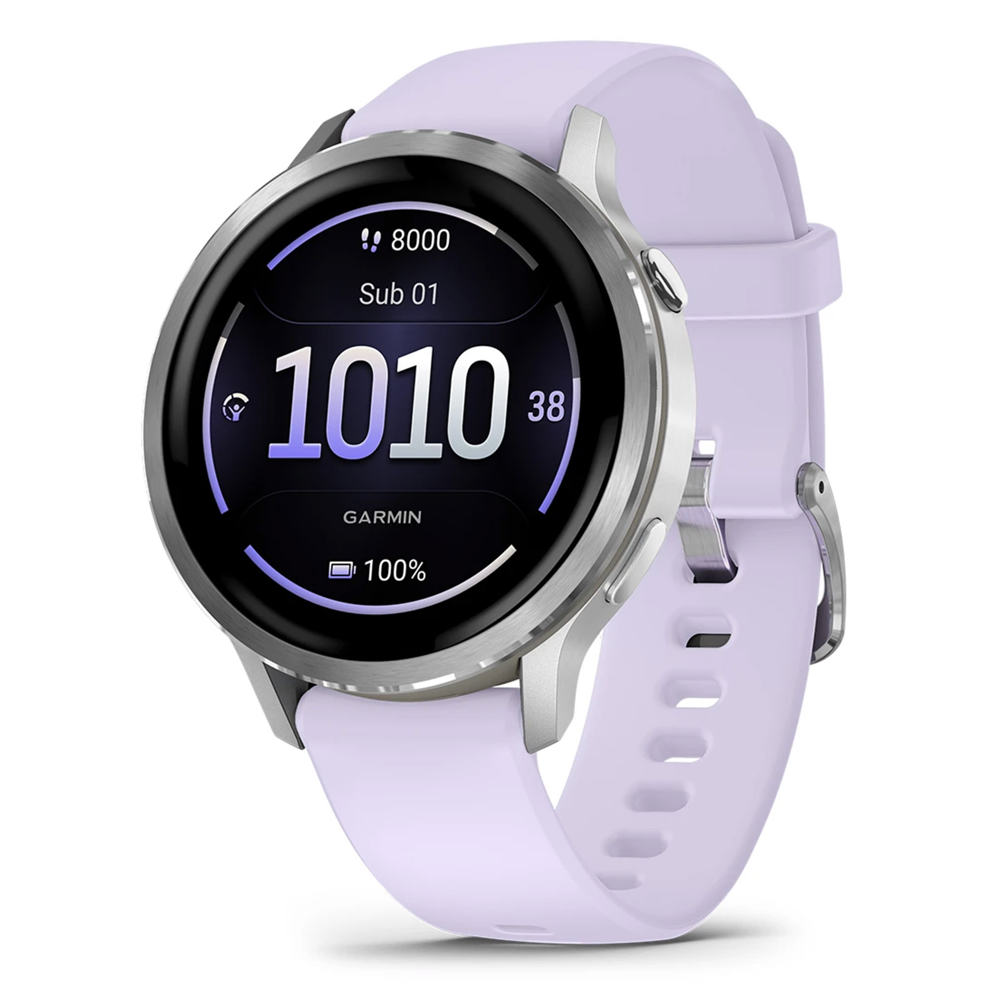 GARMIN Venu 4 41mm Gray Silver Periwinkle - Image 9