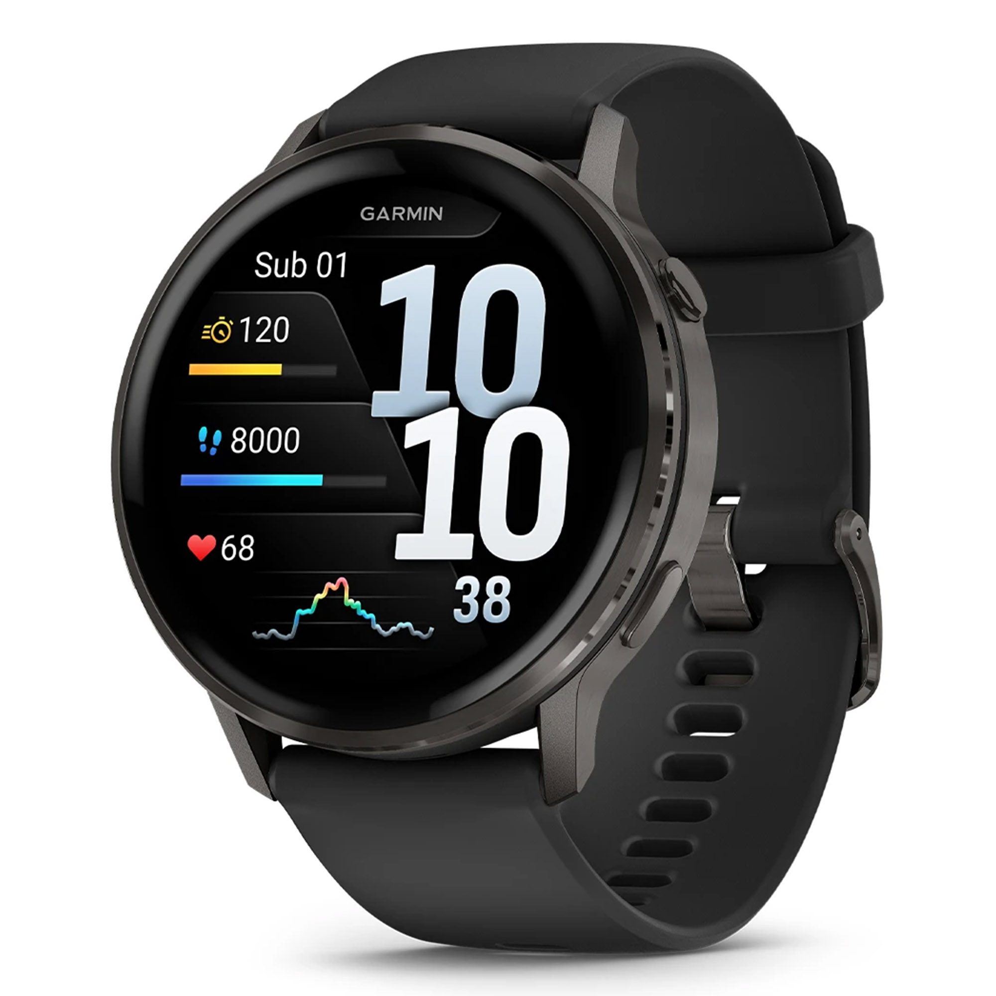 GARMIN Venu 4 45mm Black Slate - Image 9