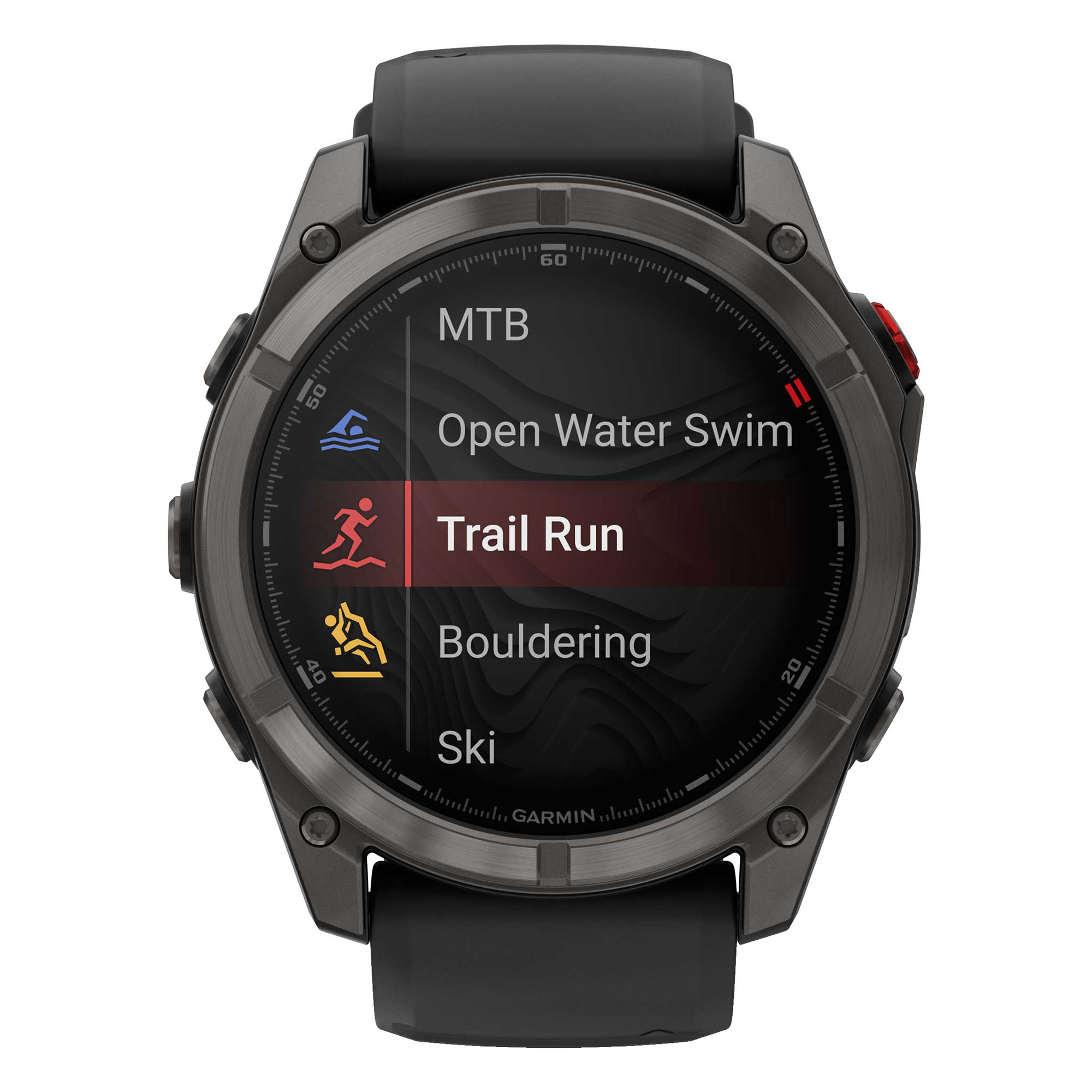 GARMIN Fenix 8 PRO 51mm LTE AMOLED Sapphire Carbon Gray DLC Tit. Black - Image 14
