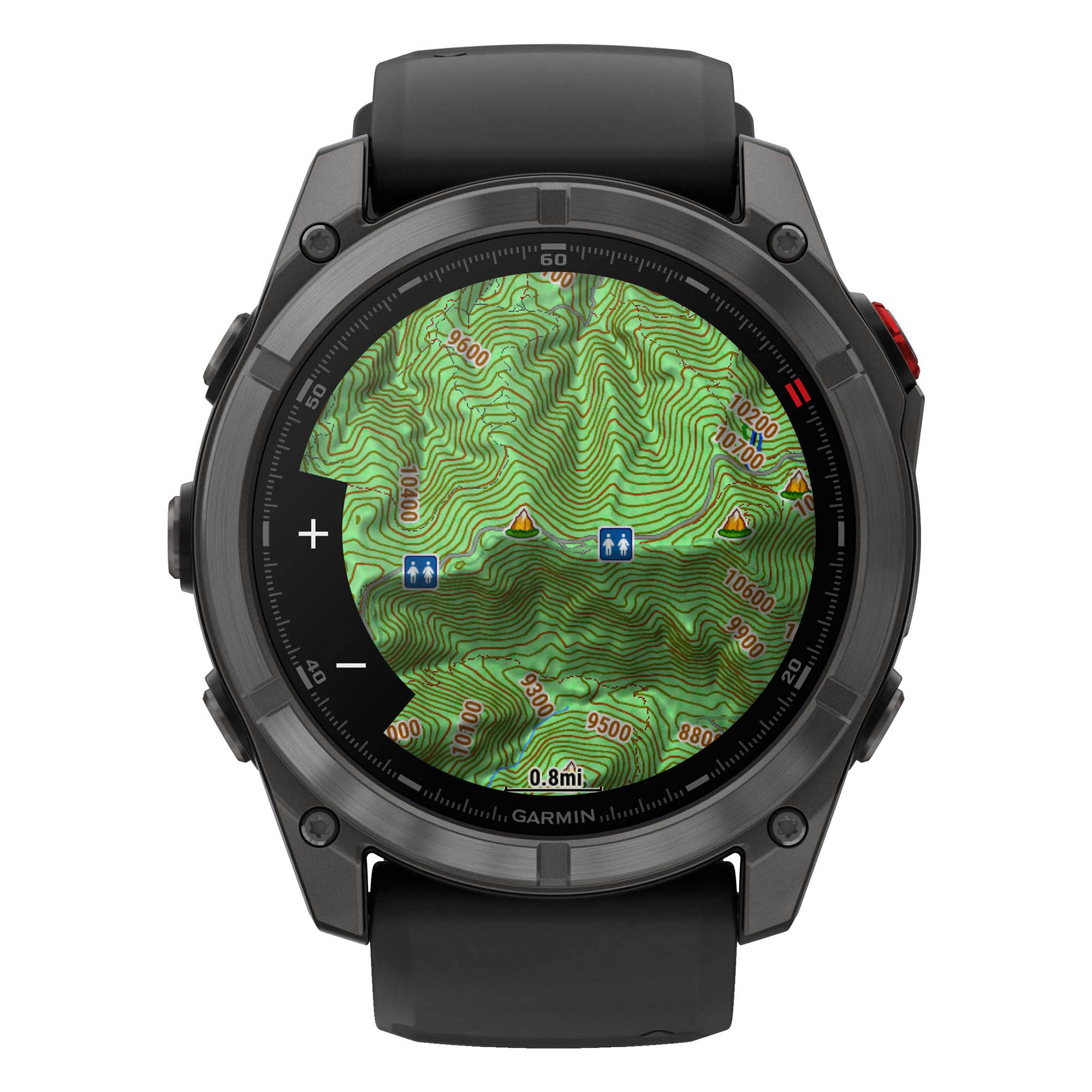 GARMIN Fenix 8 PRO 51mm LTE AMOLED Sapphire Carbon Gray DLC Tit. Black - Image 15