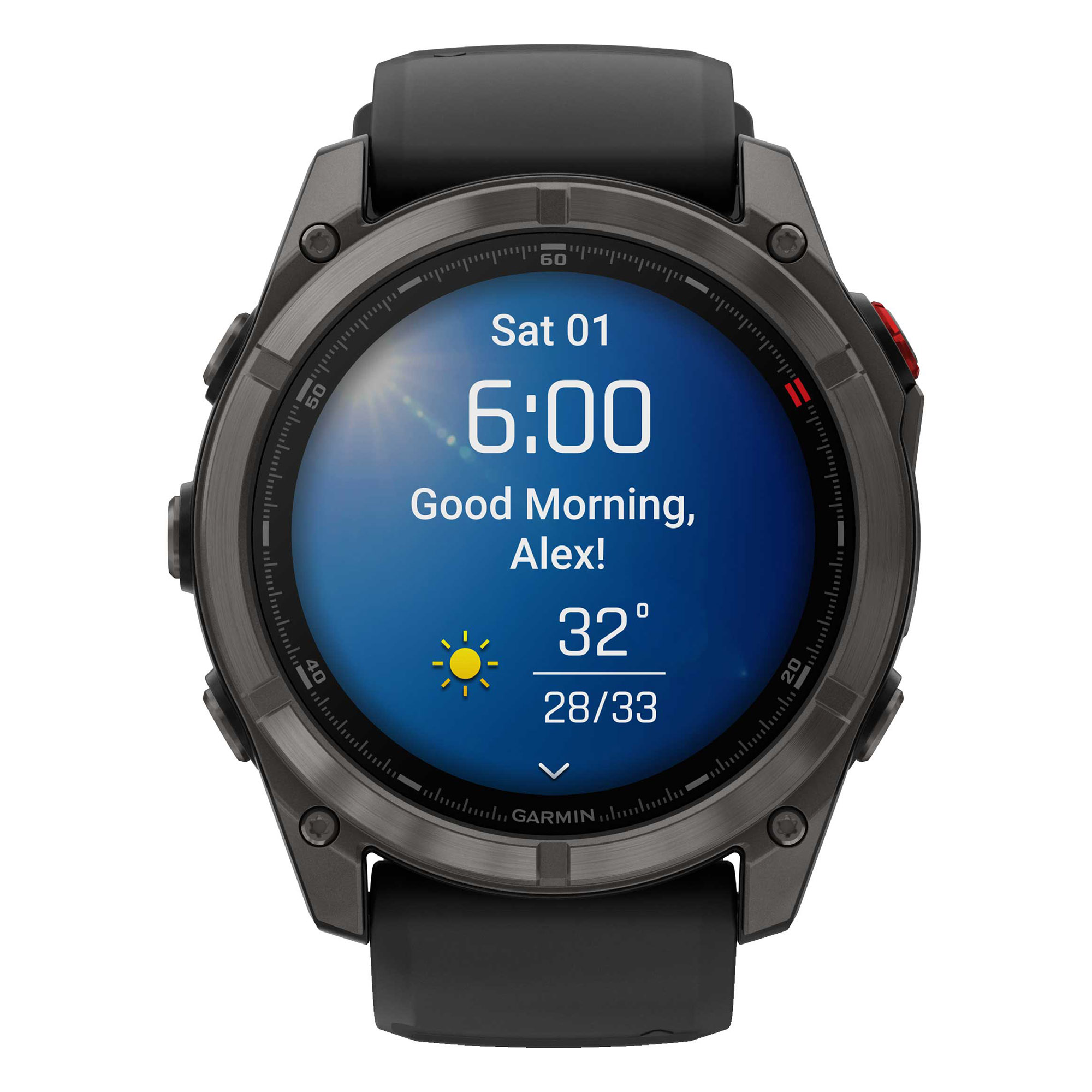 GARMIN Fenix 8 PRO 51mm LTE AMOLED Sapphire Carbon Gray DLC Tit. Black - Image 17