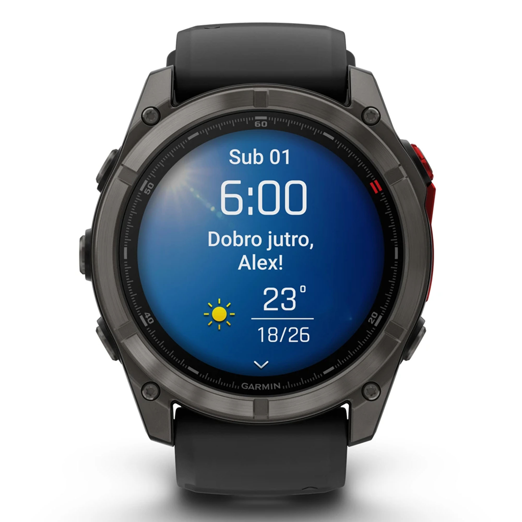 GARMIN Fenix 8 PRO 51mm LTE MICROLED Sapphire Tit. Carbon Gray Black - Image 14
