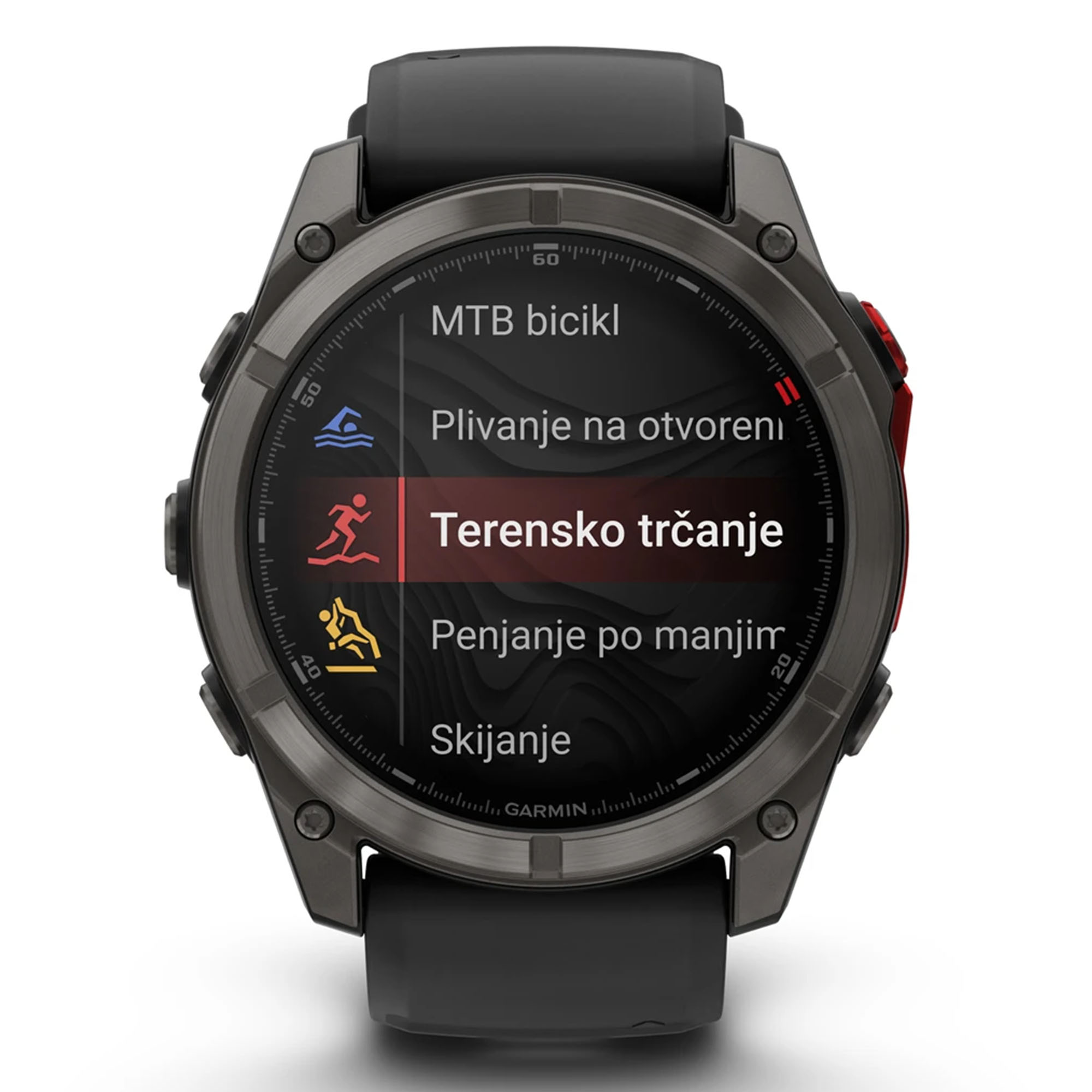 GARMIN Fenix 8 PRO 51mm LTE MICROLED Sapphire Tit. Carbon Gray Black - Image 15