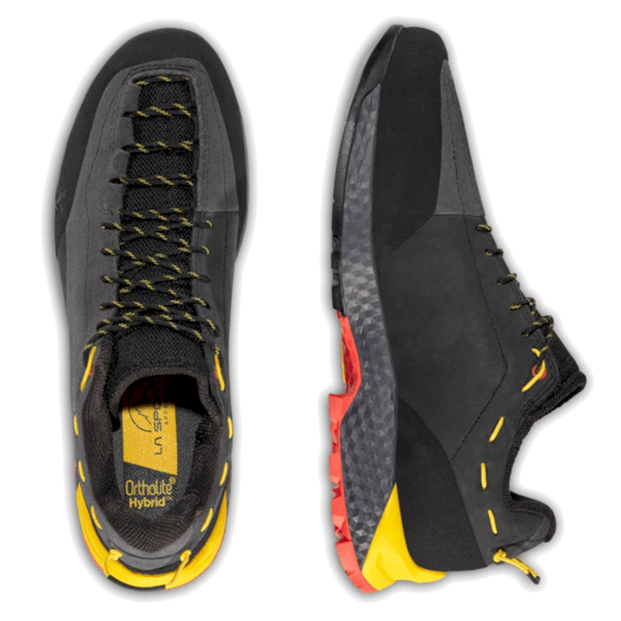 Patike LA SPORTIVA TX Guide Leather Carbon/Yellow - Image 3