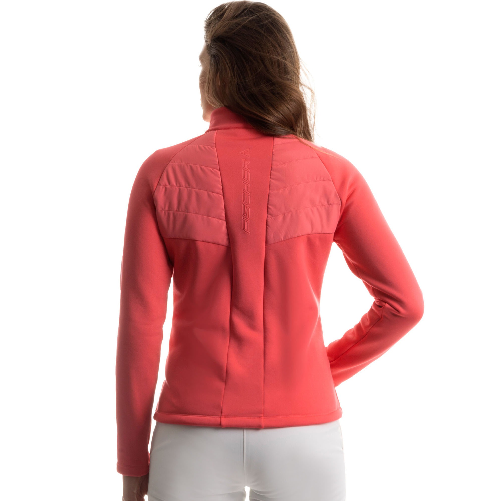 Ženska jakna FISCHER Ivy Hybrid Pink - Image 2