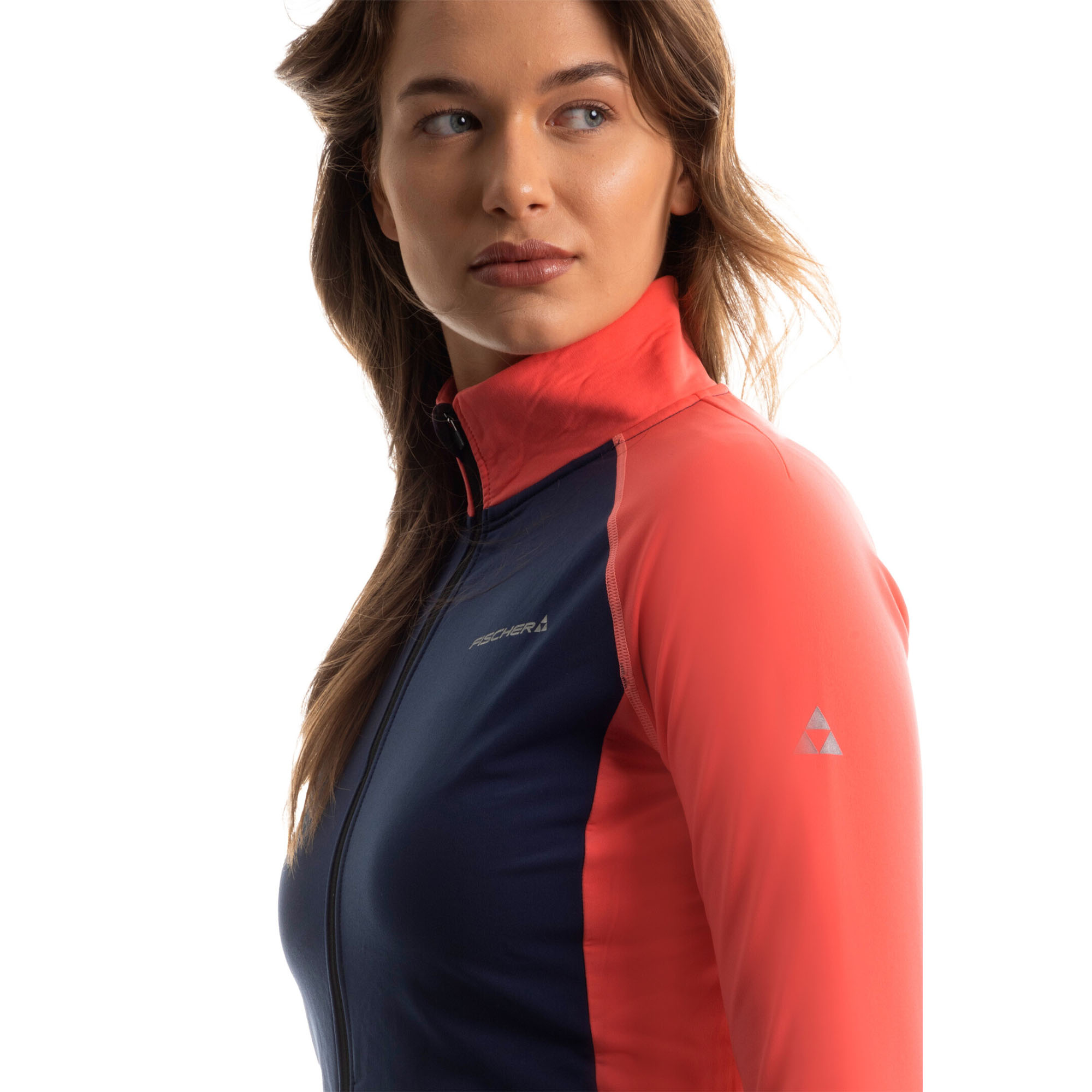 Ženska dukserica FISCHER El Flex Polar Coral Pink - Image 7