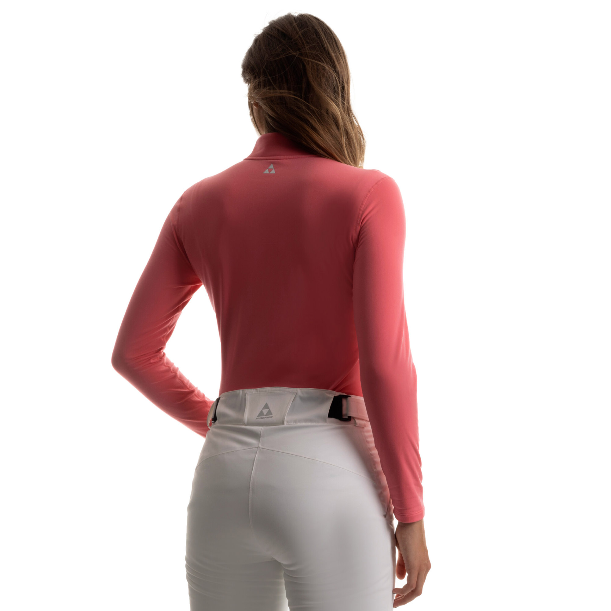 Ženska dukserica FISCHER Enbasis Fleece Coral Pink - Image 6