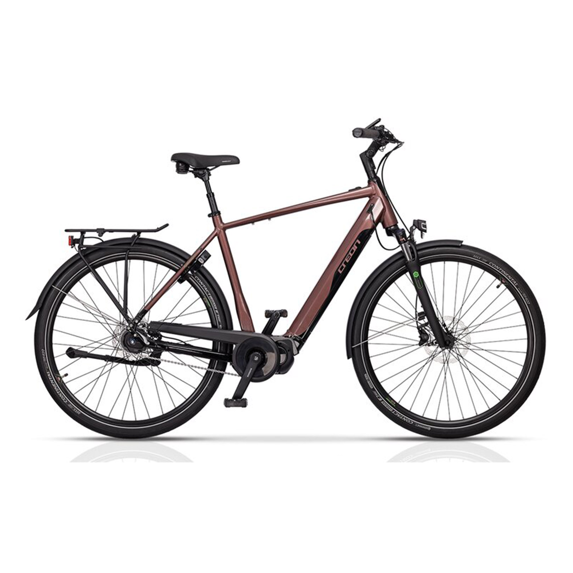 CREON E-Touring 11.7 Steps Gent 28″ e-Bike Black/Brown - Image 2