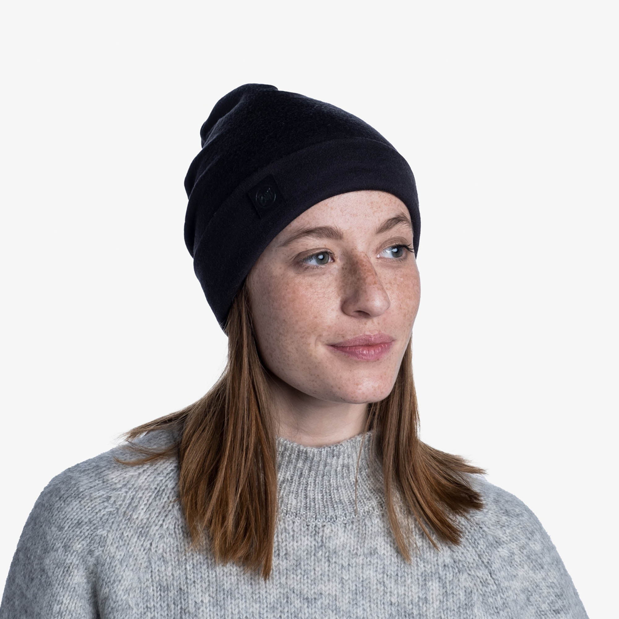 Kapa BUFF Merino Heavyweight Solid Black - Image 6