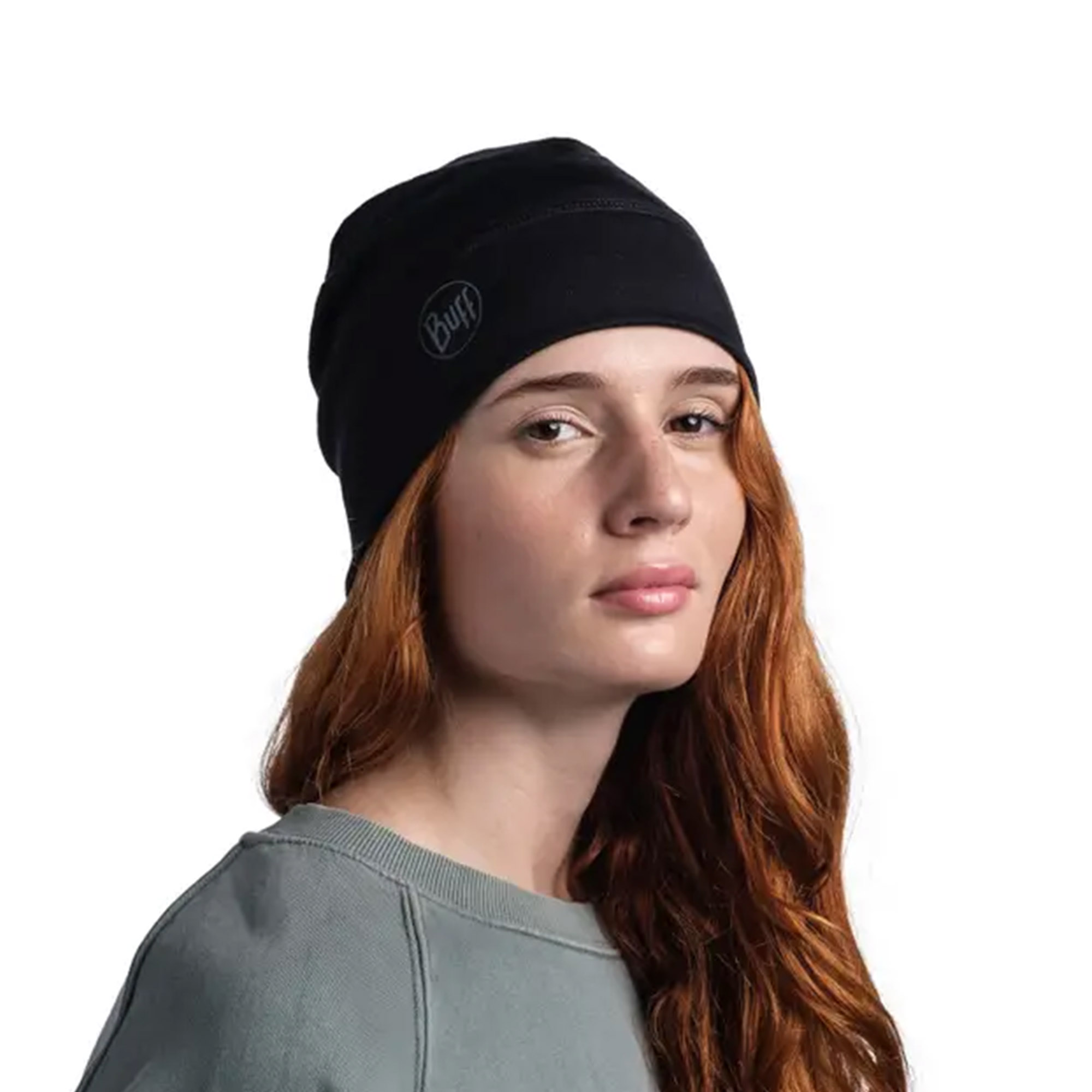 Kapa BUFF Merino Lightweight Solid Black - Image 6