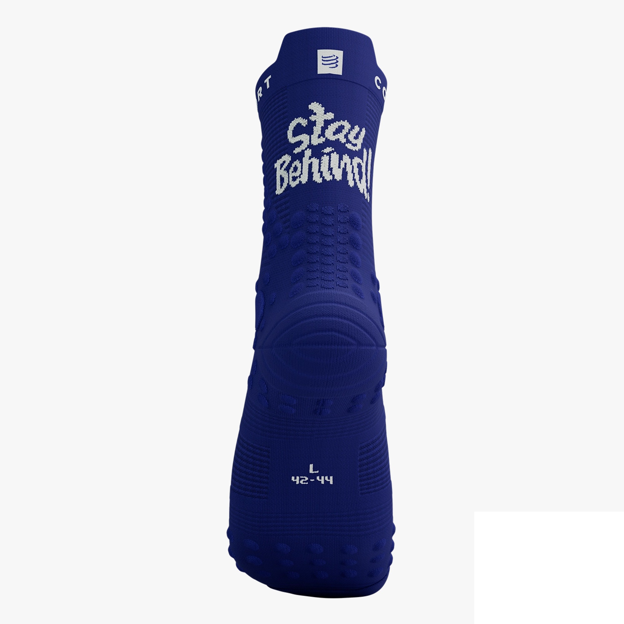 Čarape COMPRESSPORT Pro Racing V4.0 Trail Stay Behind Dazz Blue/Print - Image 2