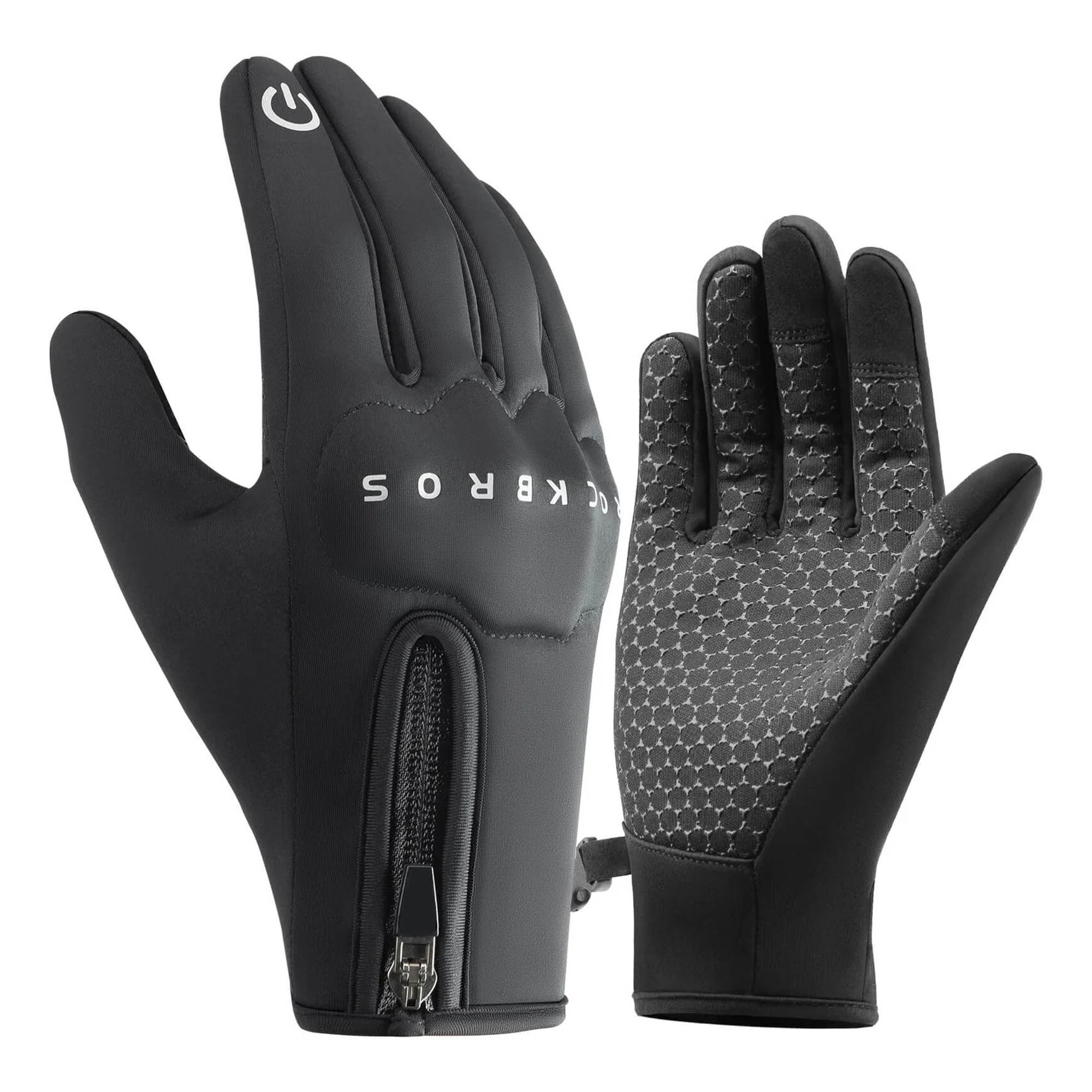 RB Zimske biciklističke rukavice Black - Image 2