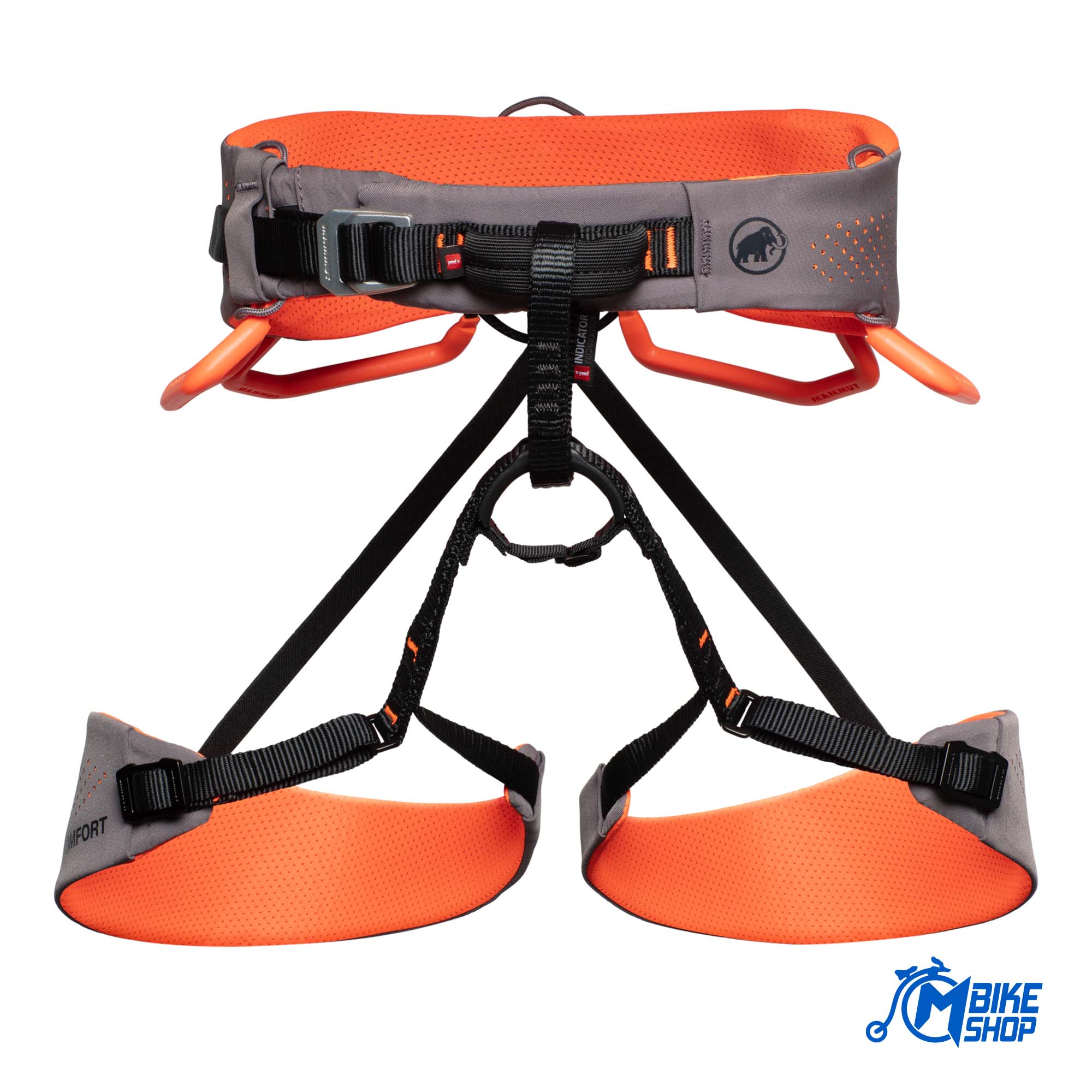 Ženski pojas MAMMUT za penjanje Comfort Fast Adjust Harness Black/Safety Orange - Image 6