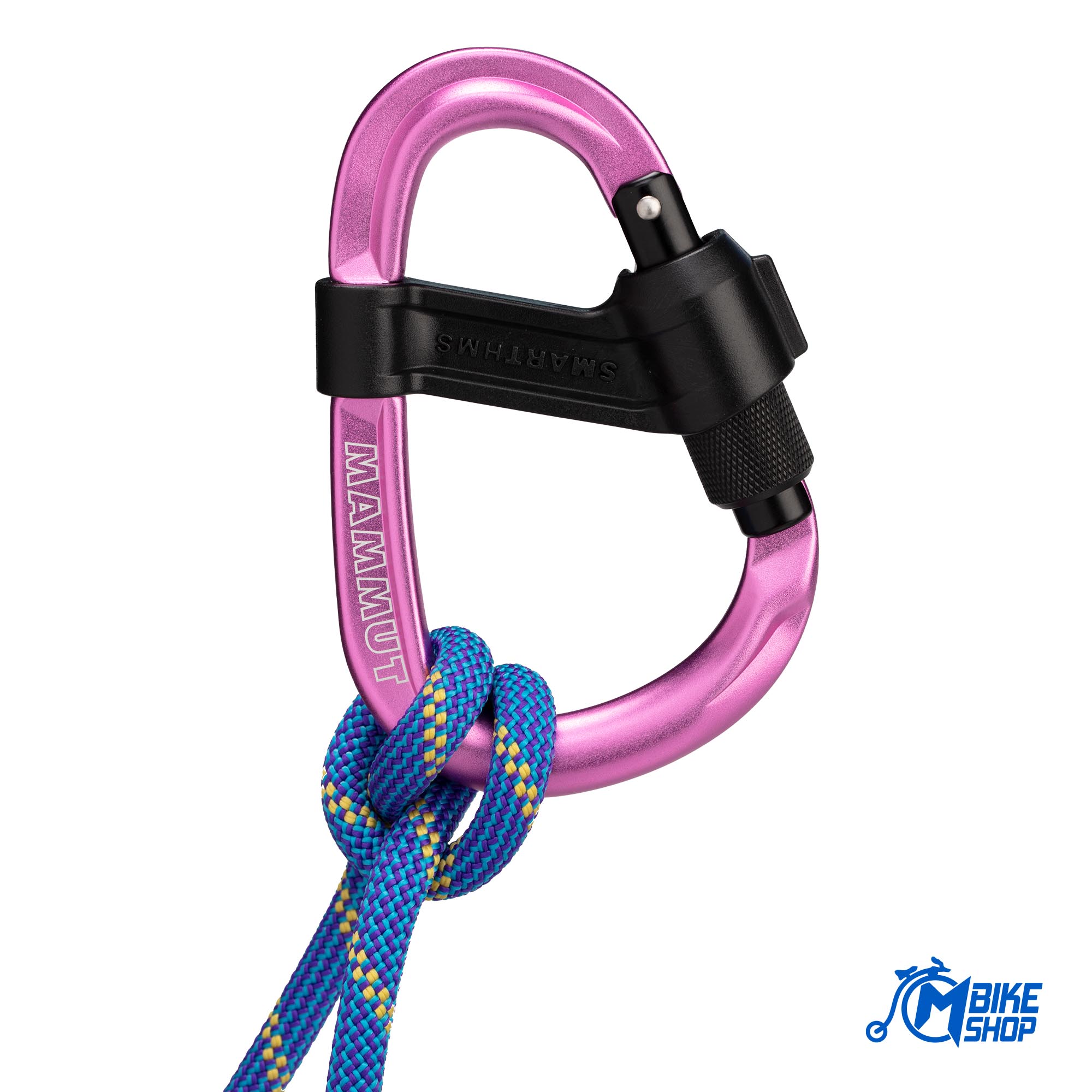 Karabiner MAMMUT Smart HMS 2.0 Screwgate Gate Pink - Image 4