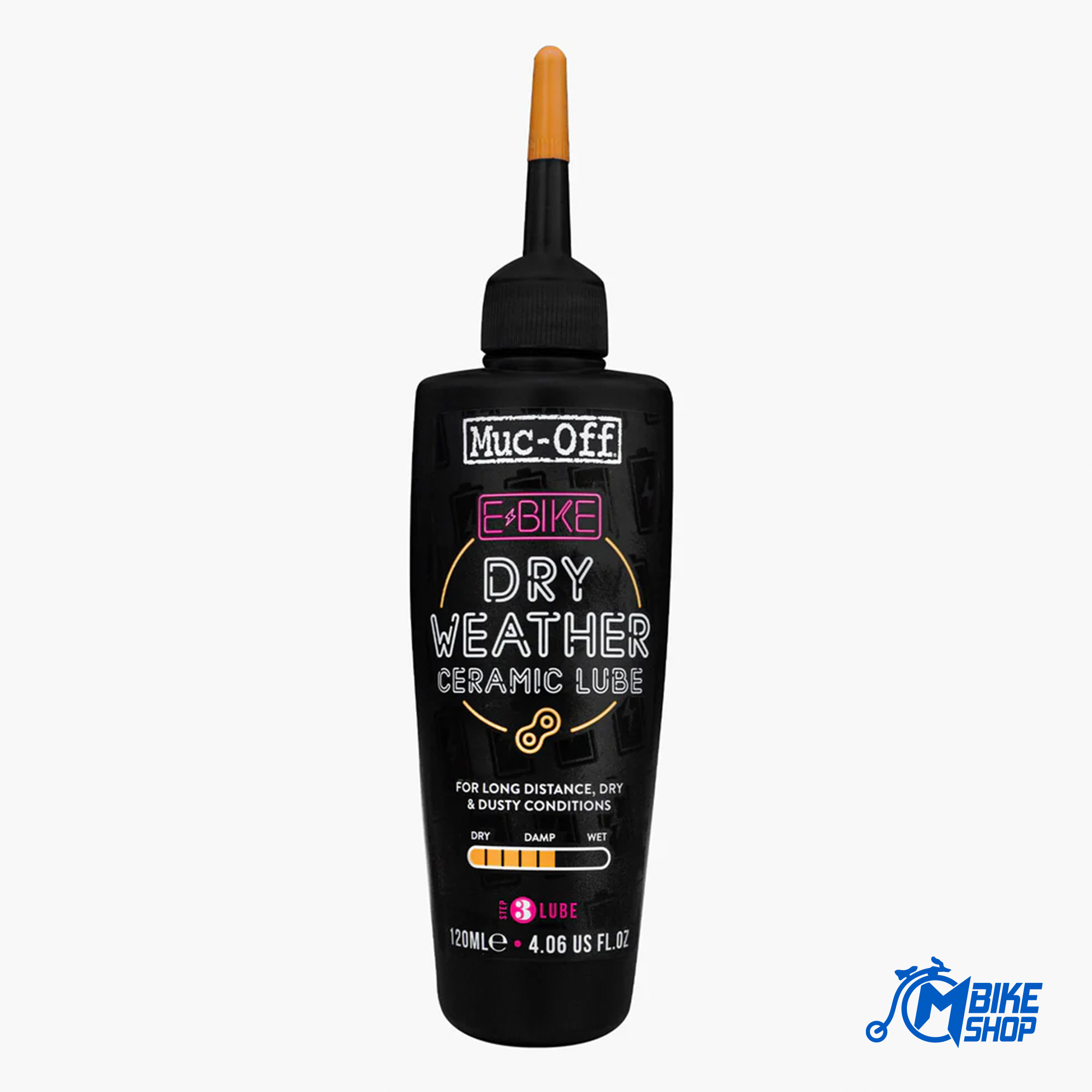 Lubrikant MUC-OFF za e-Bike lanac za suhe uslove 120ml - Image 2