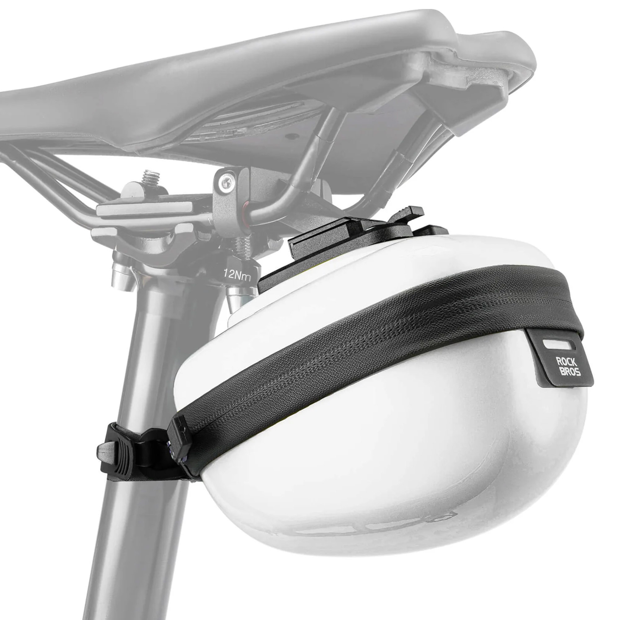 RB Torbica ispod sjedišta vodootporna Hard Shell 0,4l White - Image 2