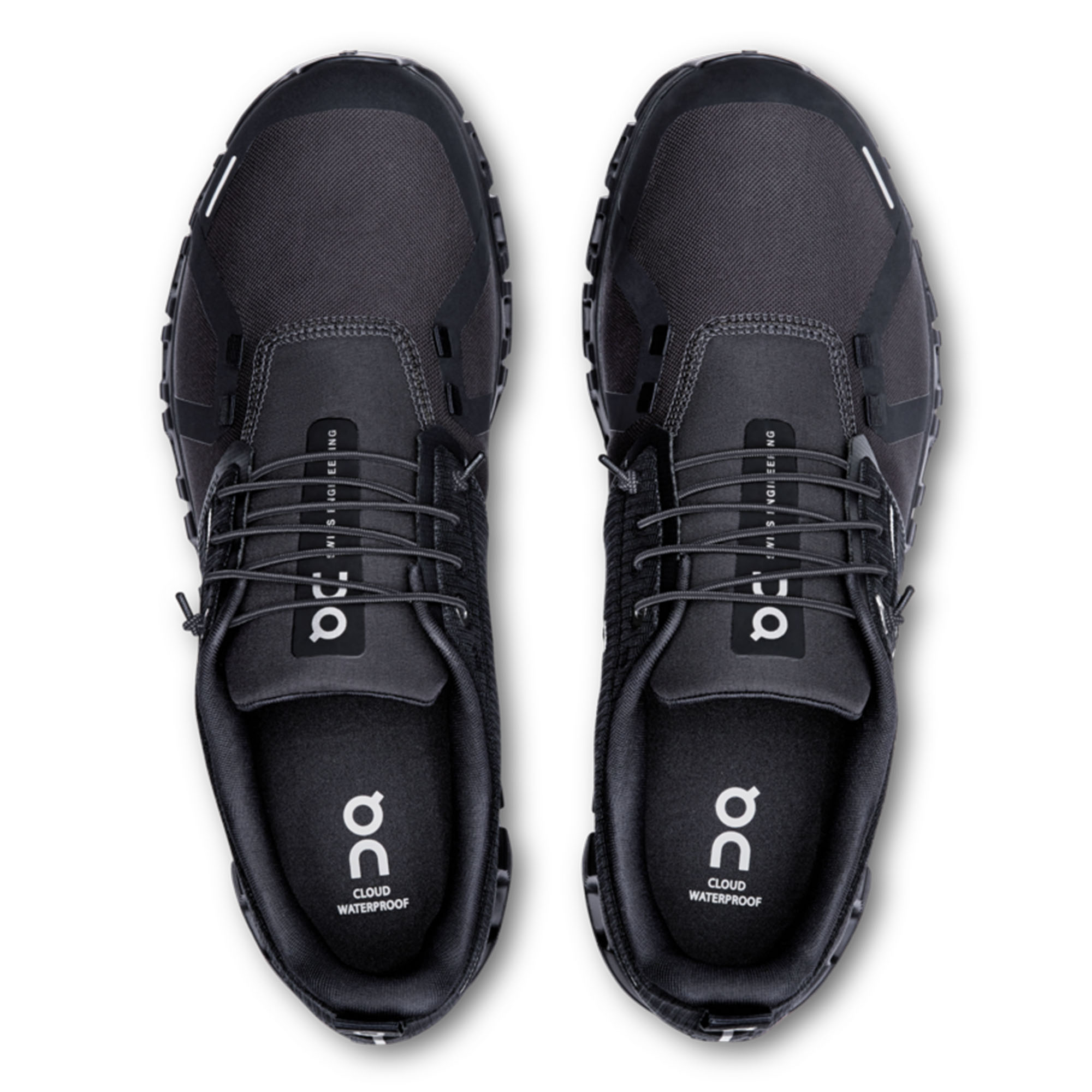 Patike ON Running Cloud 6 Black WATERPROOF - Image 10