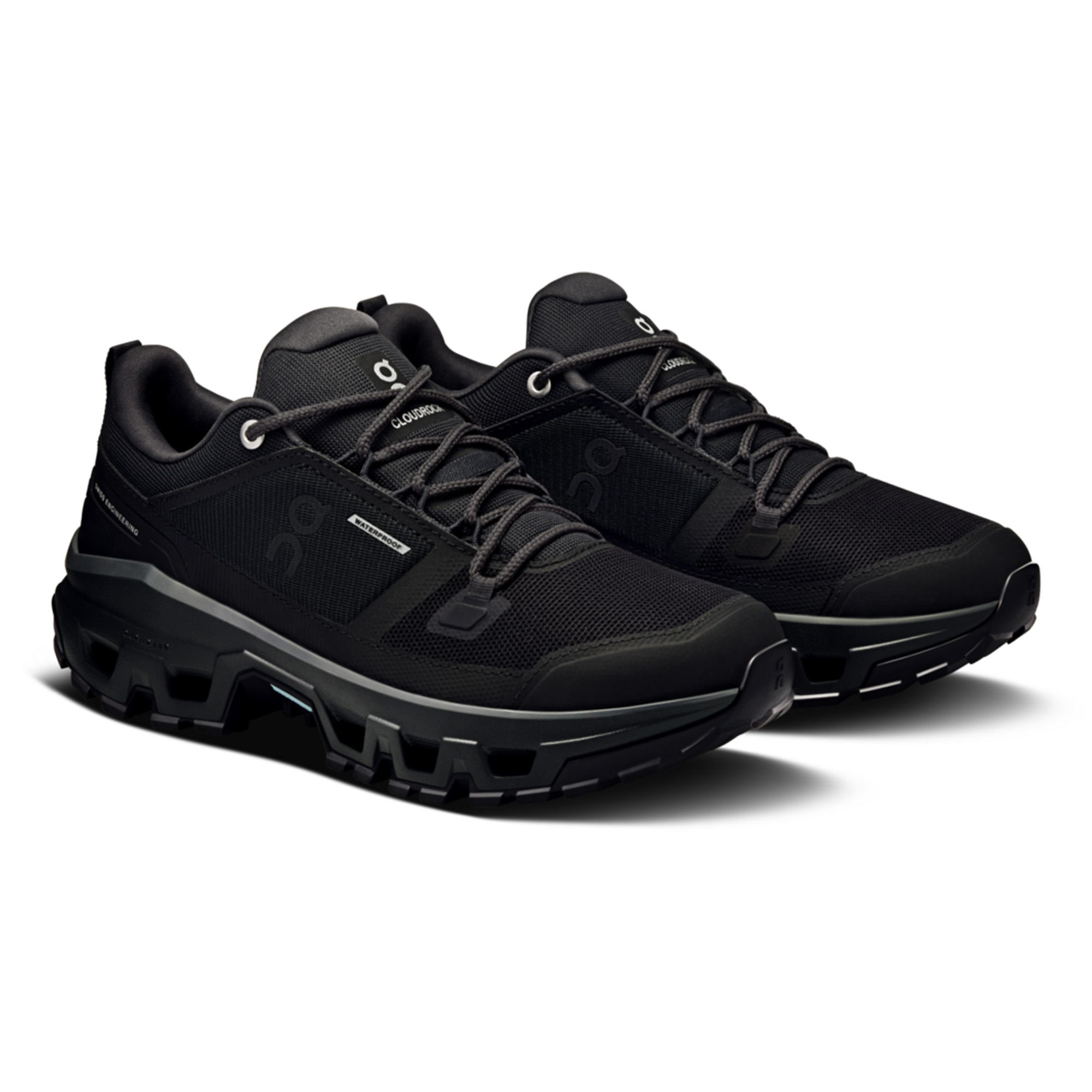 Ženske patike ON Cloudrock Low WATERPROOF Black/Black - Image 9