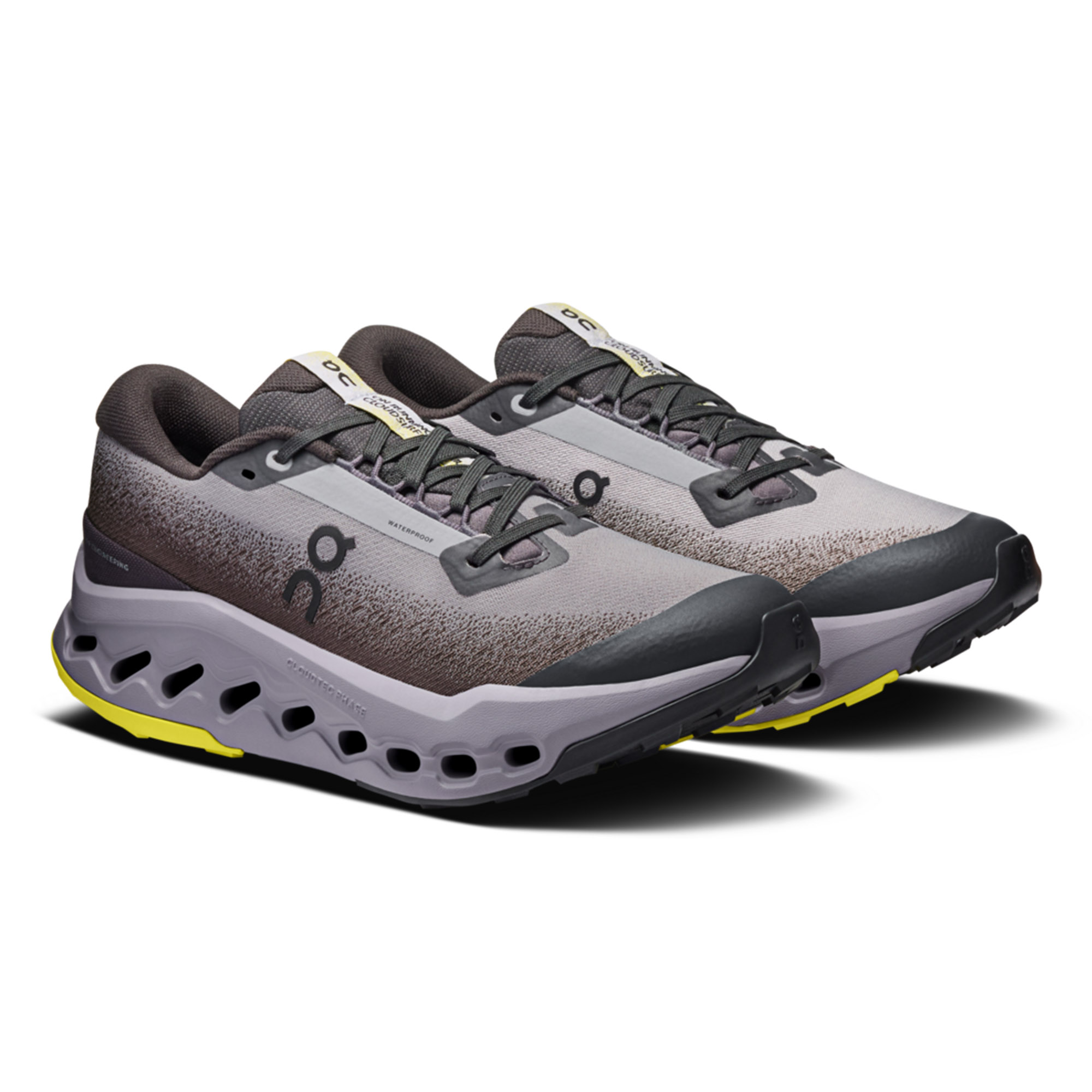 Ženske patike ON Cloudsurfer Trail 2 WATERPROOF Black/Lilac - Image 9