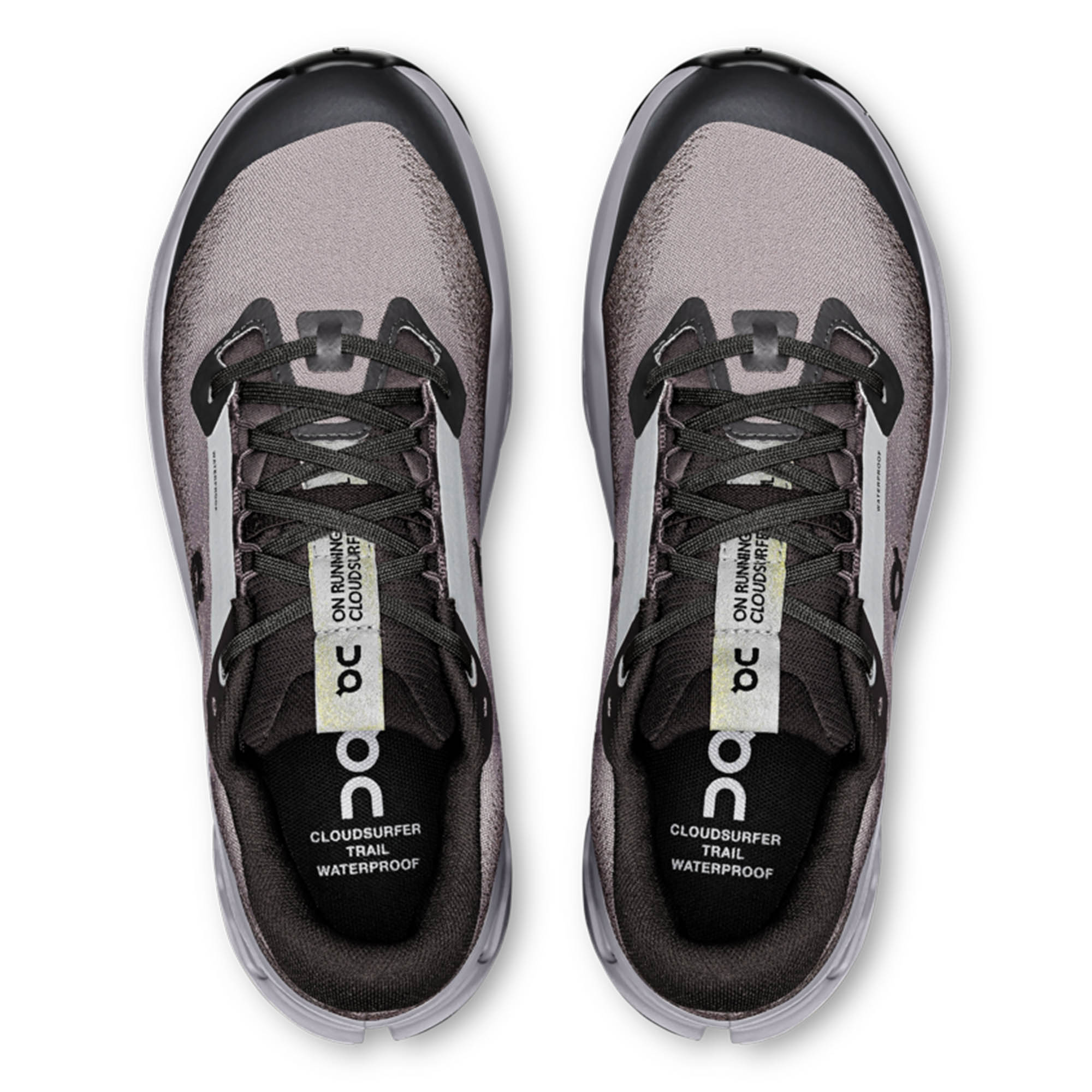 Ženske patike ON Cloudsurfer Trail 2 WATERPROOF Black/Lilac - Image 10