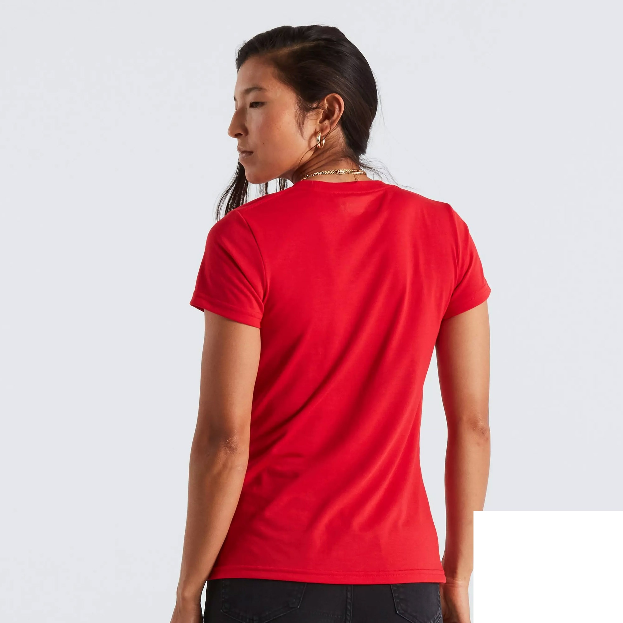 Ženska majica SPECIALIZED S-Logo Tee Kratki rukav Flo Red - Image 2