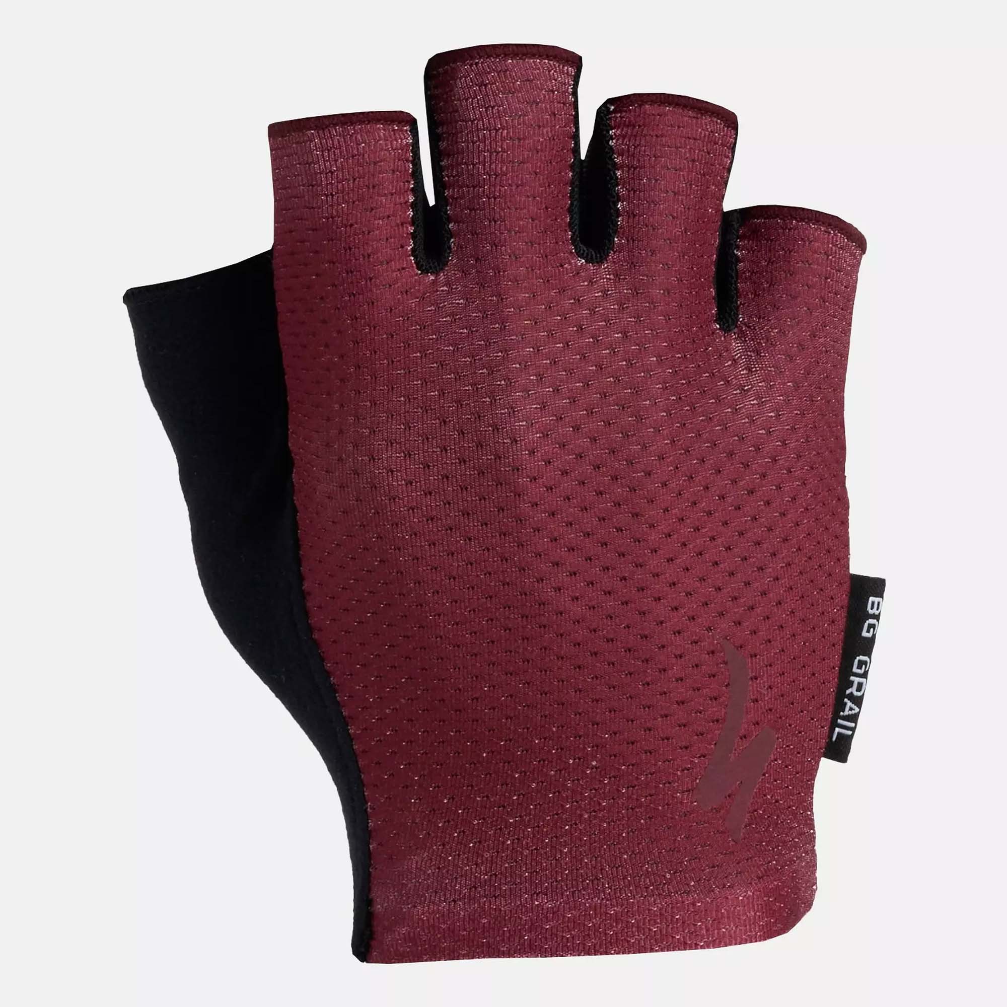Rukavice SPECIALIZED Body Geometry Grail Short Finger Garnet Red - Image 3