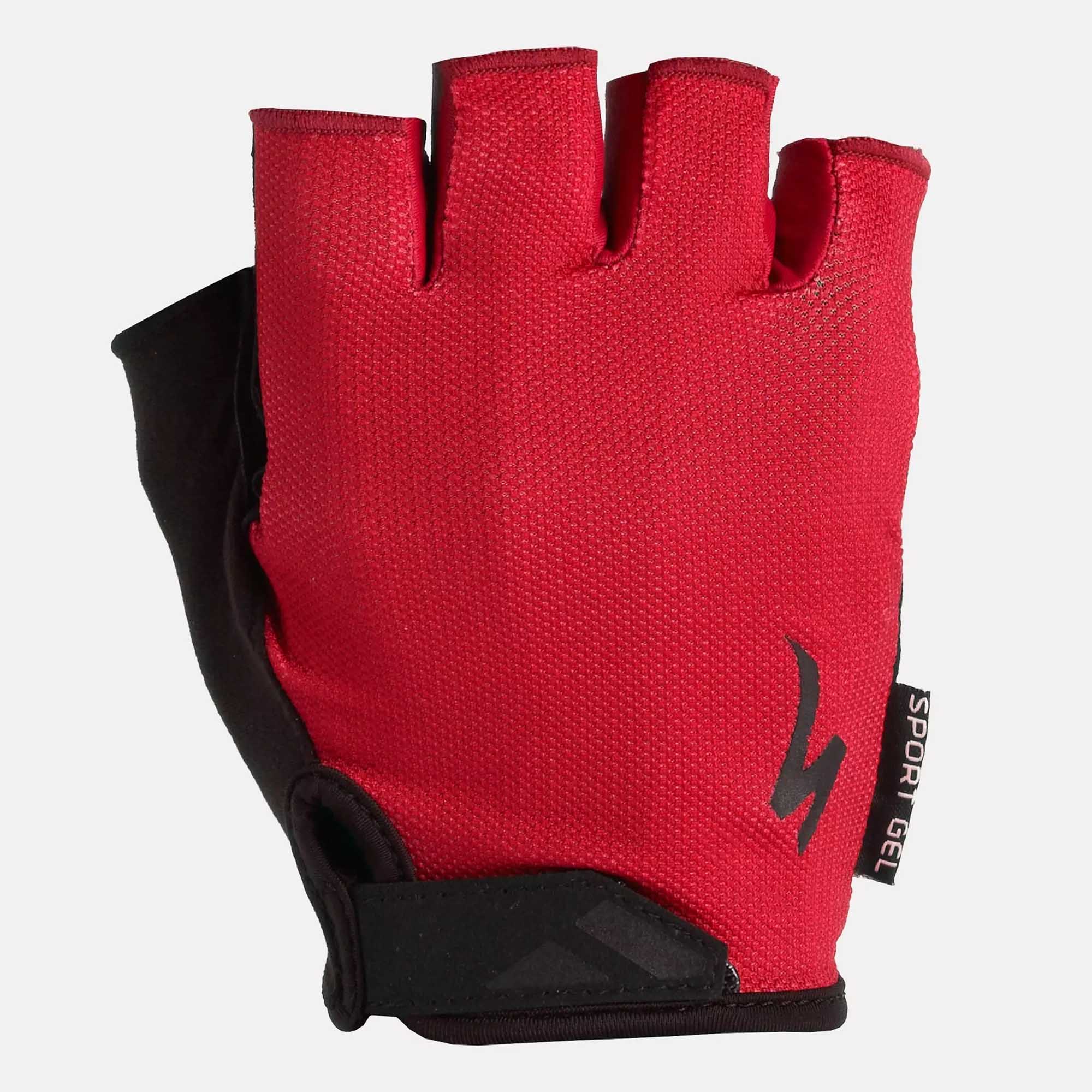 Rukavice SPECIALIZED Body Geometry Sport Gel Short Finger Vivid Red - Image 3