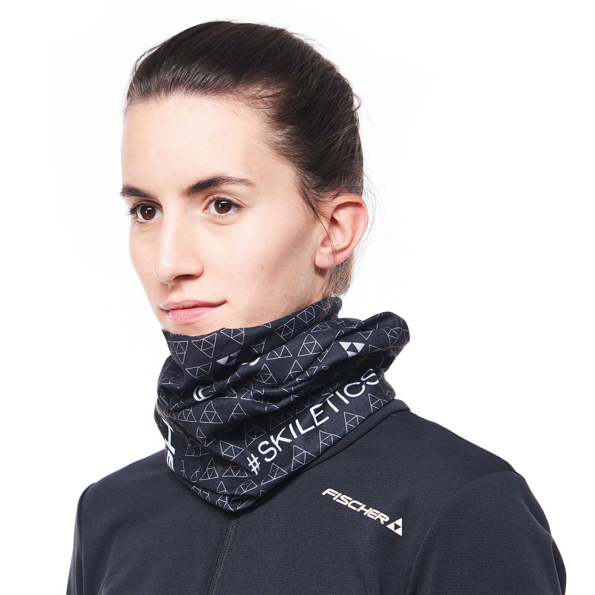 Bandana FISCHER Skiletics Black/White - Image 2