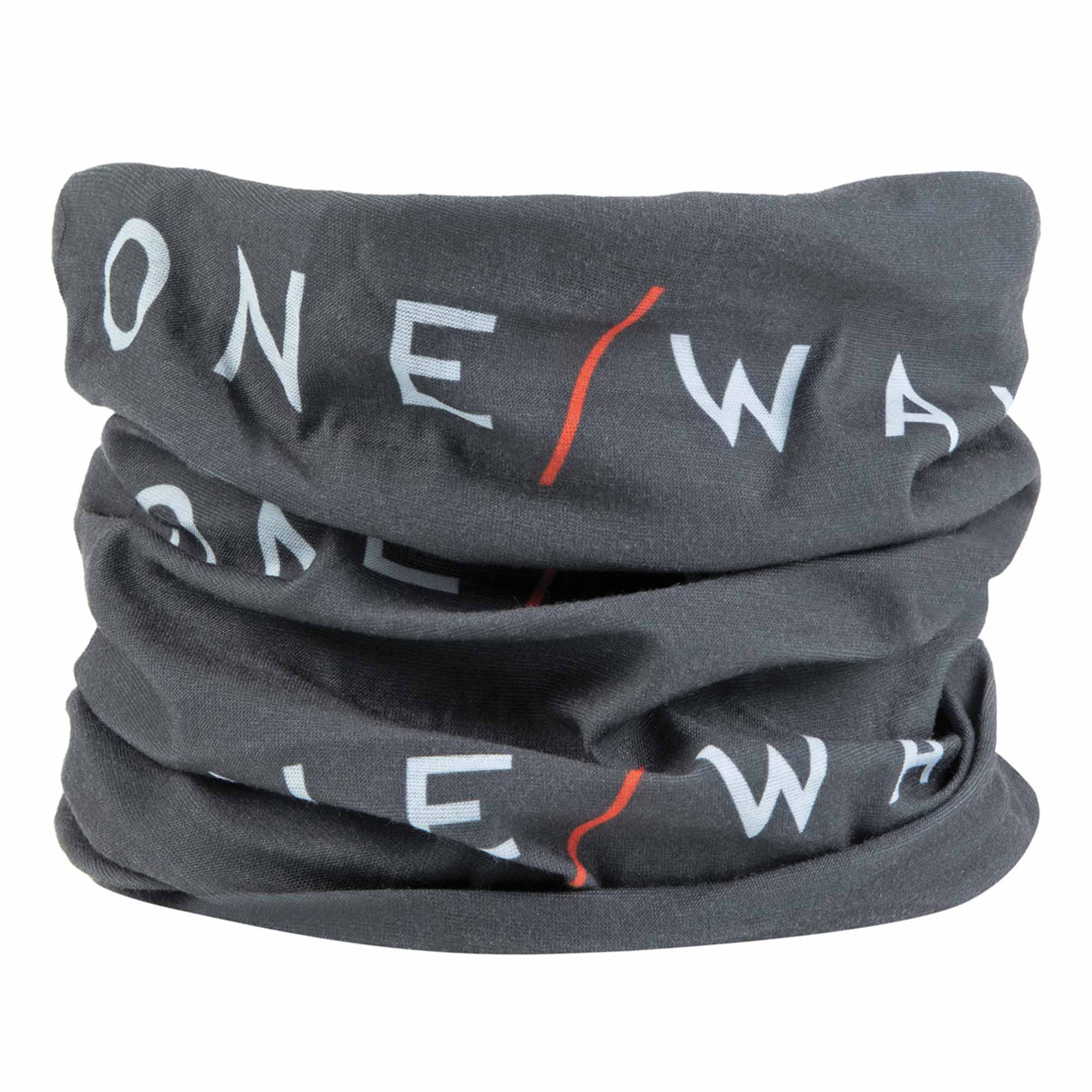 Bandana FISCHER One Way Light Grey/Flame - Image 2