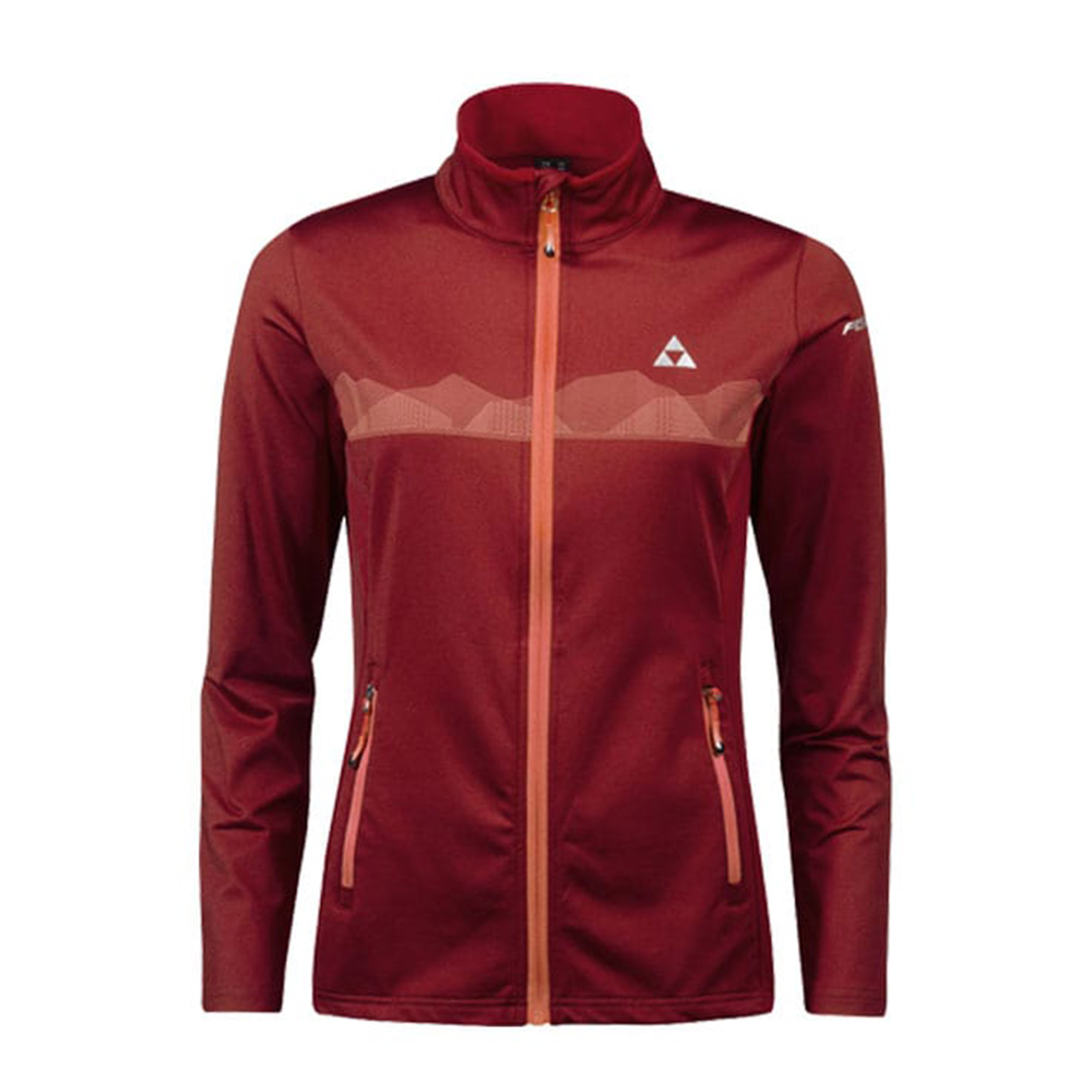 Ženska dukserica FISCHER Elmau II Fleece Red Chili - Image 5