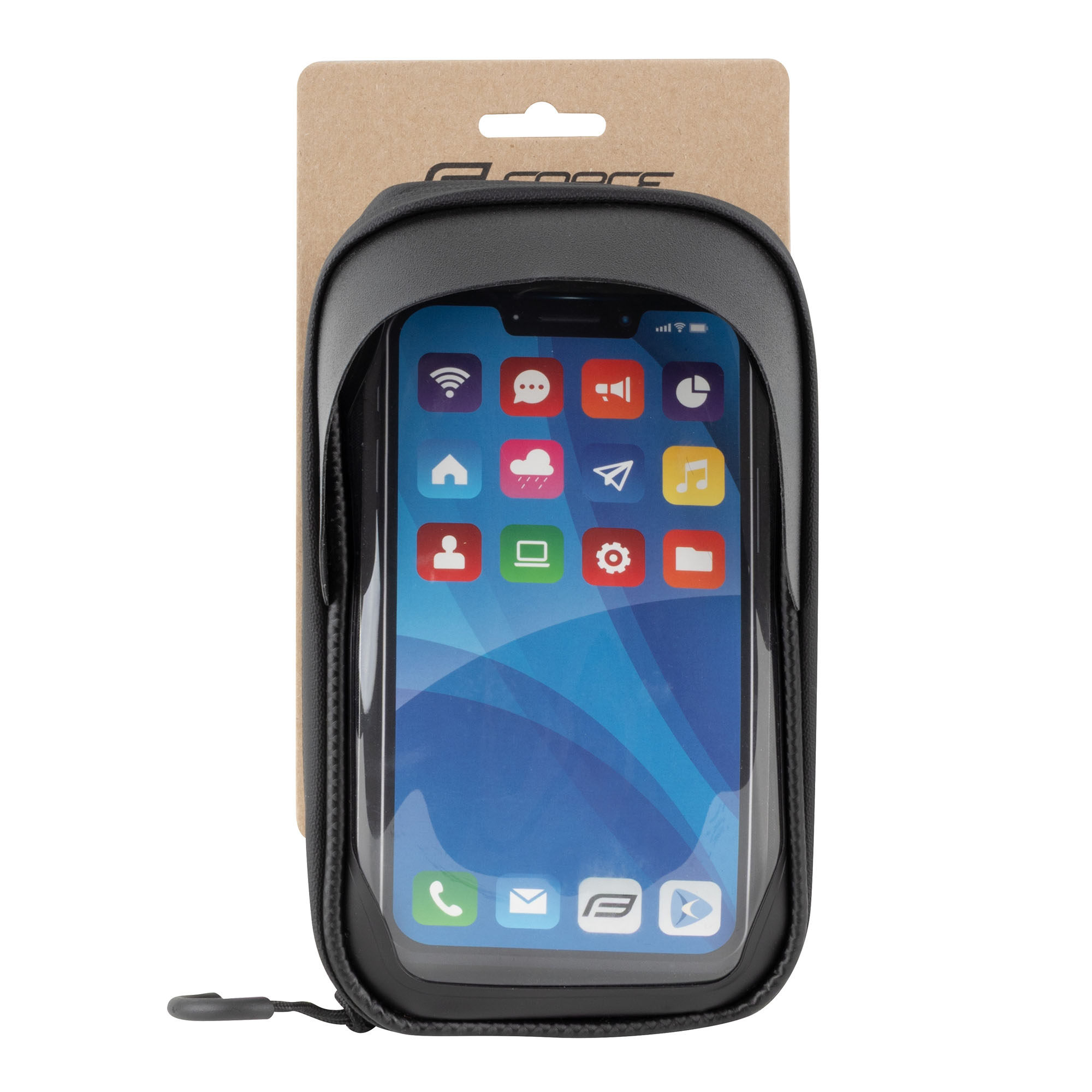 Torbica FORCE Smart za mobitel na upravljaču Black/Grey - Image 6