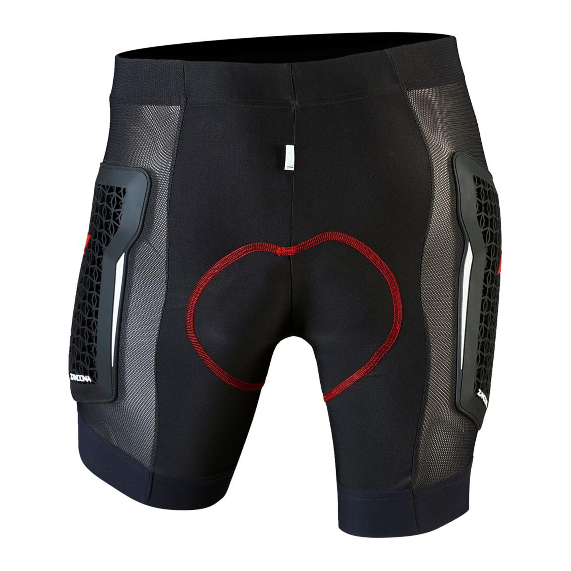 Zaštitni biciklistički šorc FORCE Zandona NetCube MTB Black - Image 5