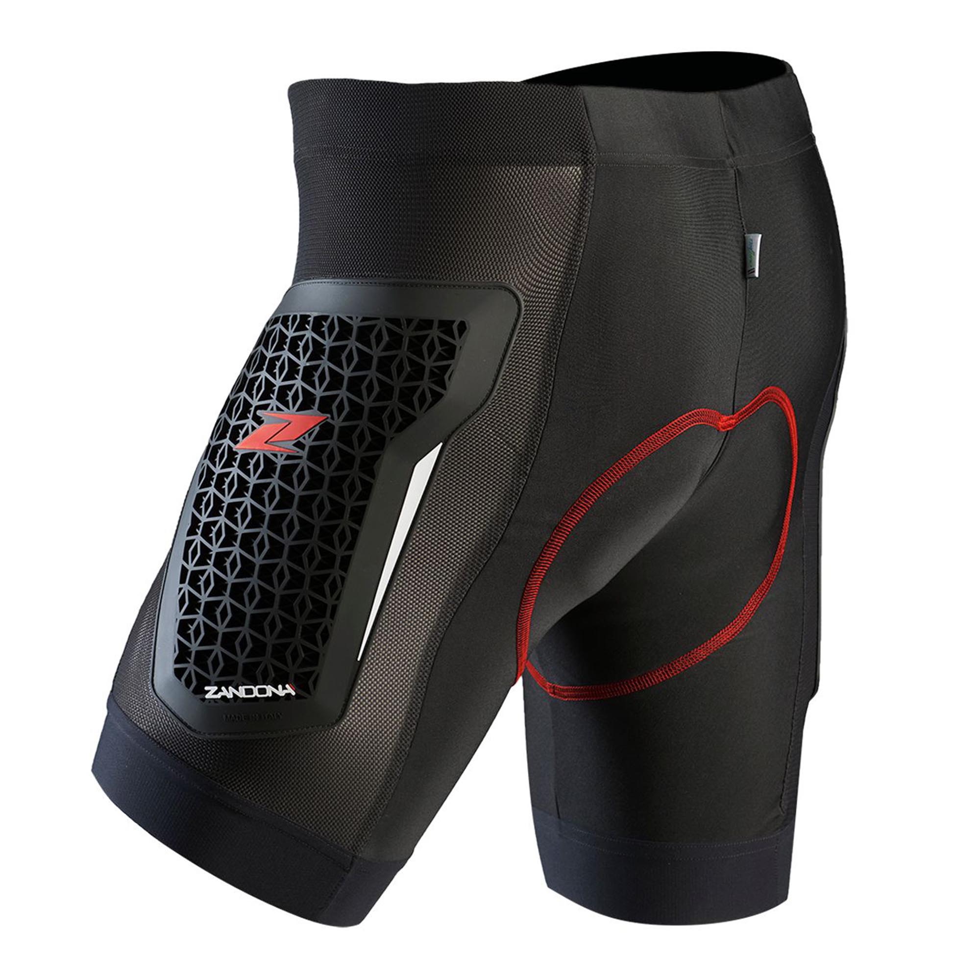 Zaštitni biciklistički šorc FORCE Zandona NetCube MTB Black - Image 6