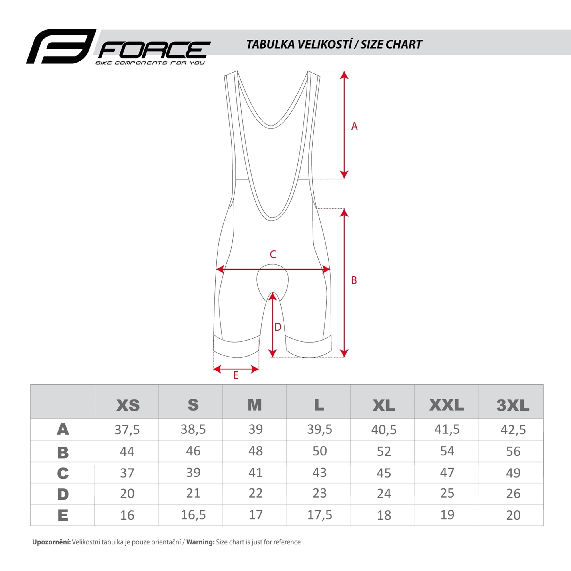 Biciklističke gaće sa tregerima FORCE Stripe sa umetkom Black/Blue - Image 10