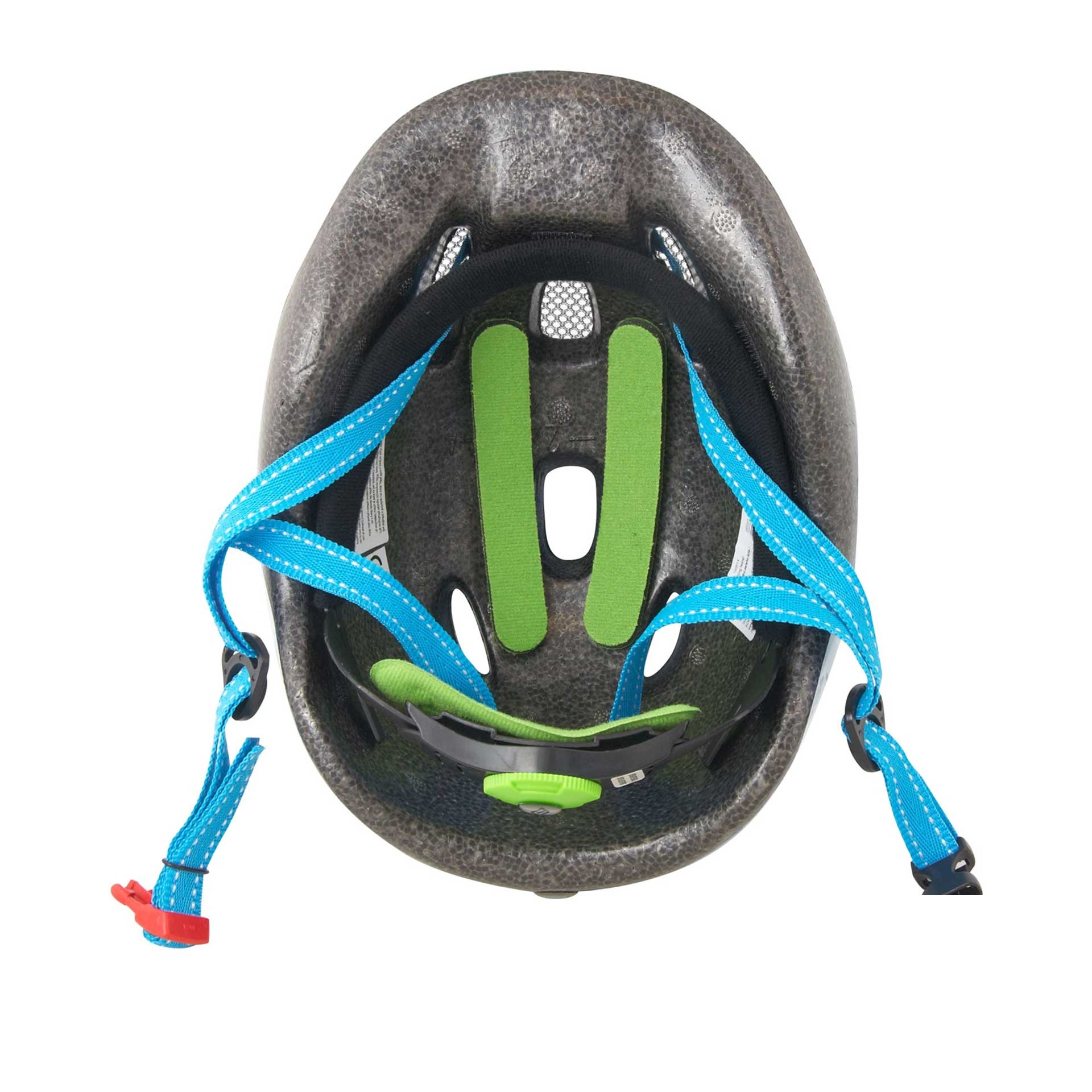 Kaciga FORCE Fun Stripes Blue/Green/White - Image 3